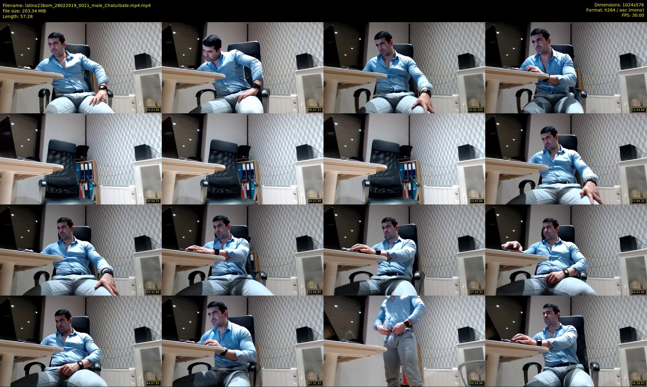 latino23bom — 58 minute Chaturbate male cam show recording, 480p, Feb 28, 2019