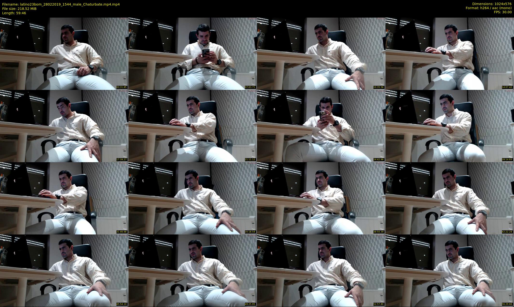 latino23bom — 60 minute Chaturbate male cam show recording, 480p, Feb 28, 2019