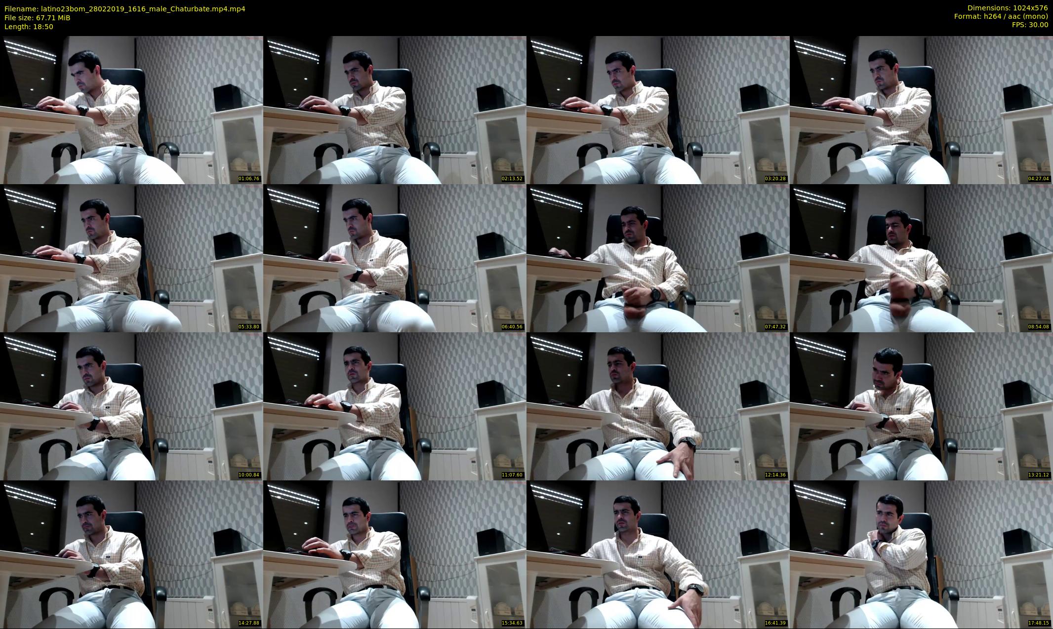 latino23bom — 19 minute Chaturbate male cam show recording, 480p, Feb 28, 2019