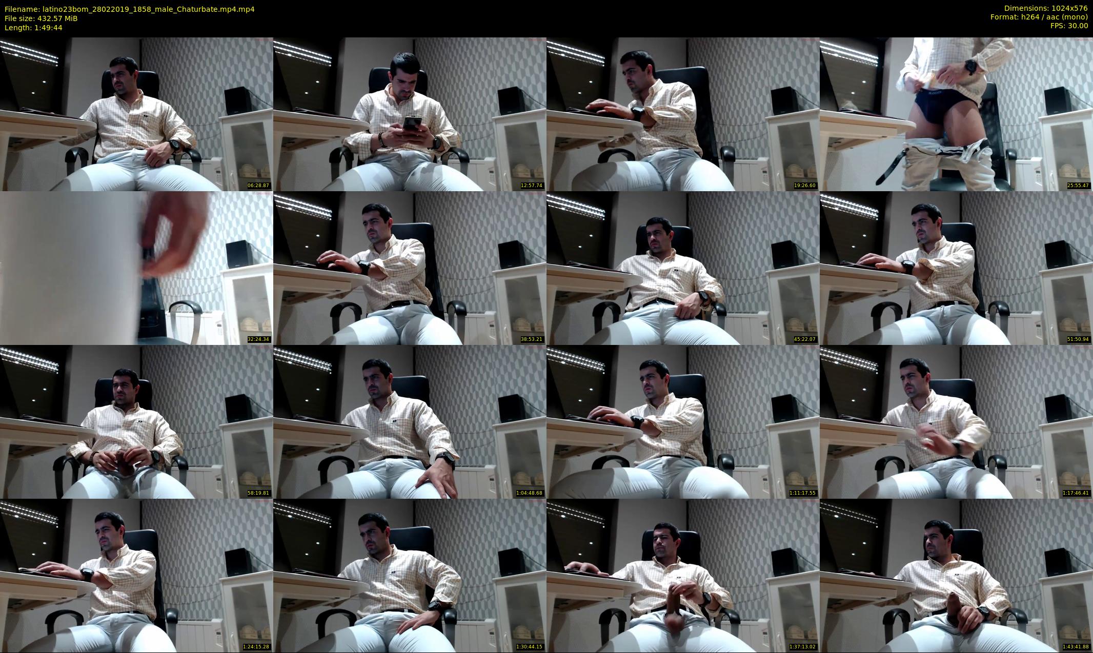 latino23bom — 110 minute Chaturbate male cam show recording, 480p, Feb 28, 2019