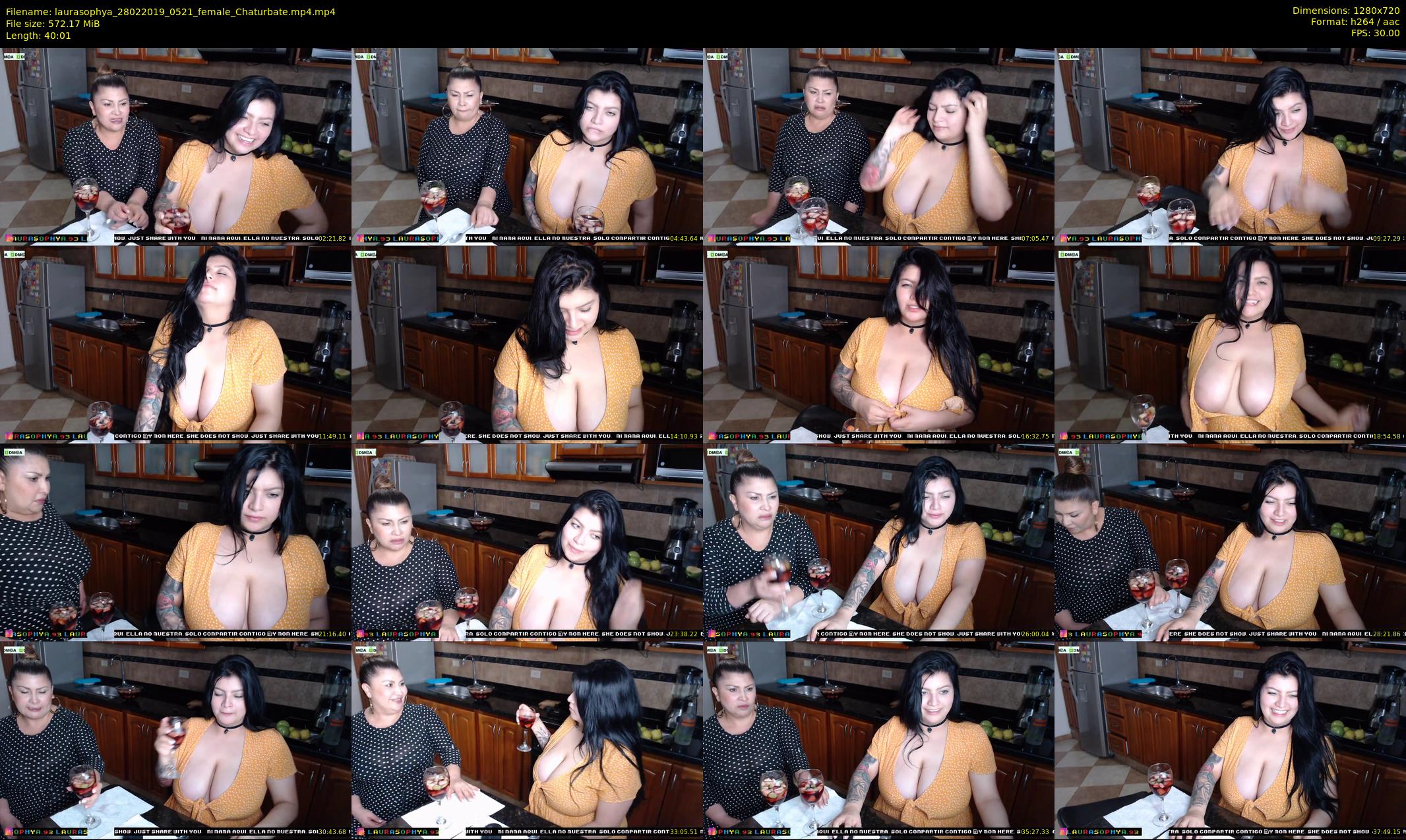 laurasophya — 41 minute Chaturbate female cam show recording, 720p, Feb 28, 2019