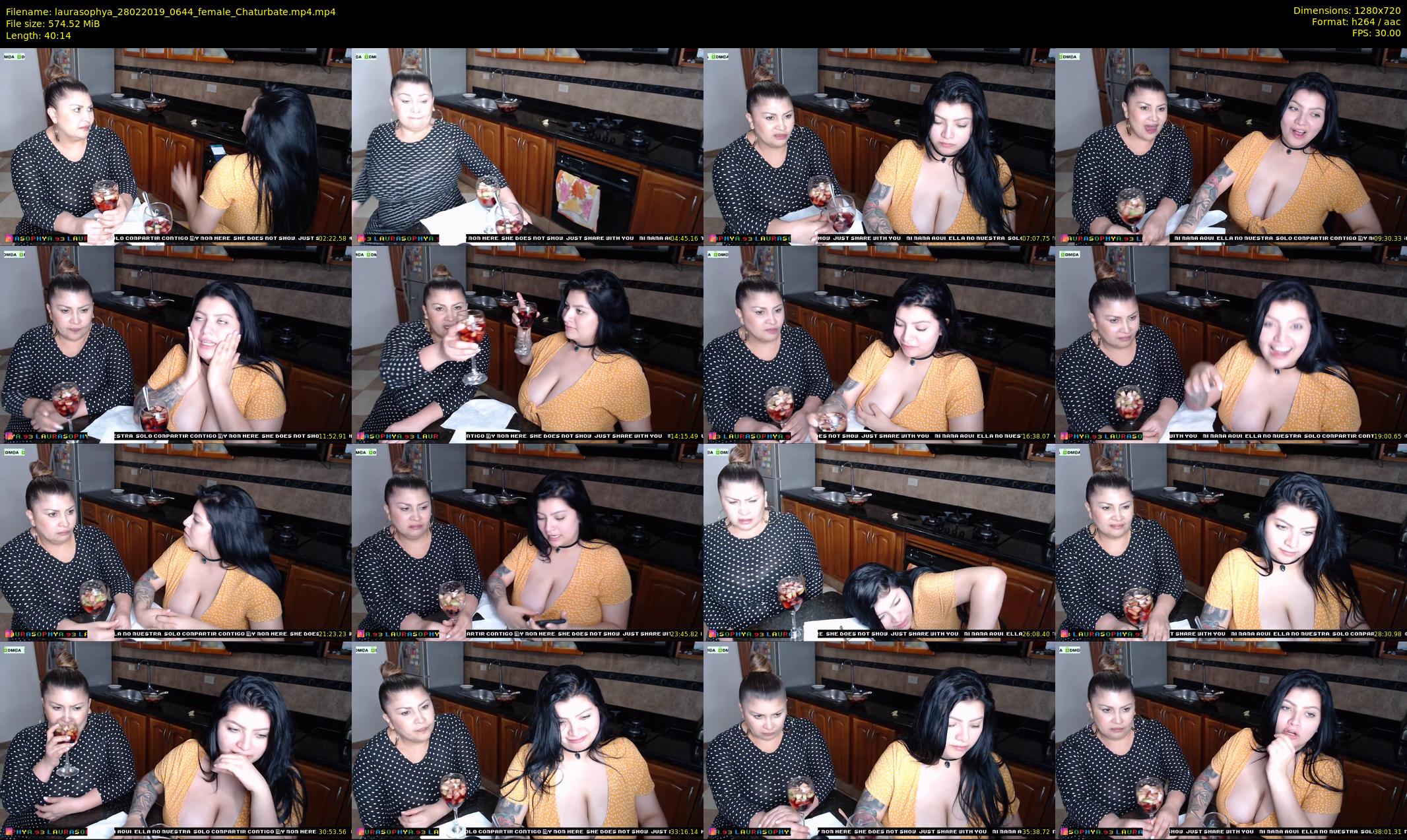 laurasophya — 41 minute Chaturbate female cam show recording, 720p, Feb 28, 2019