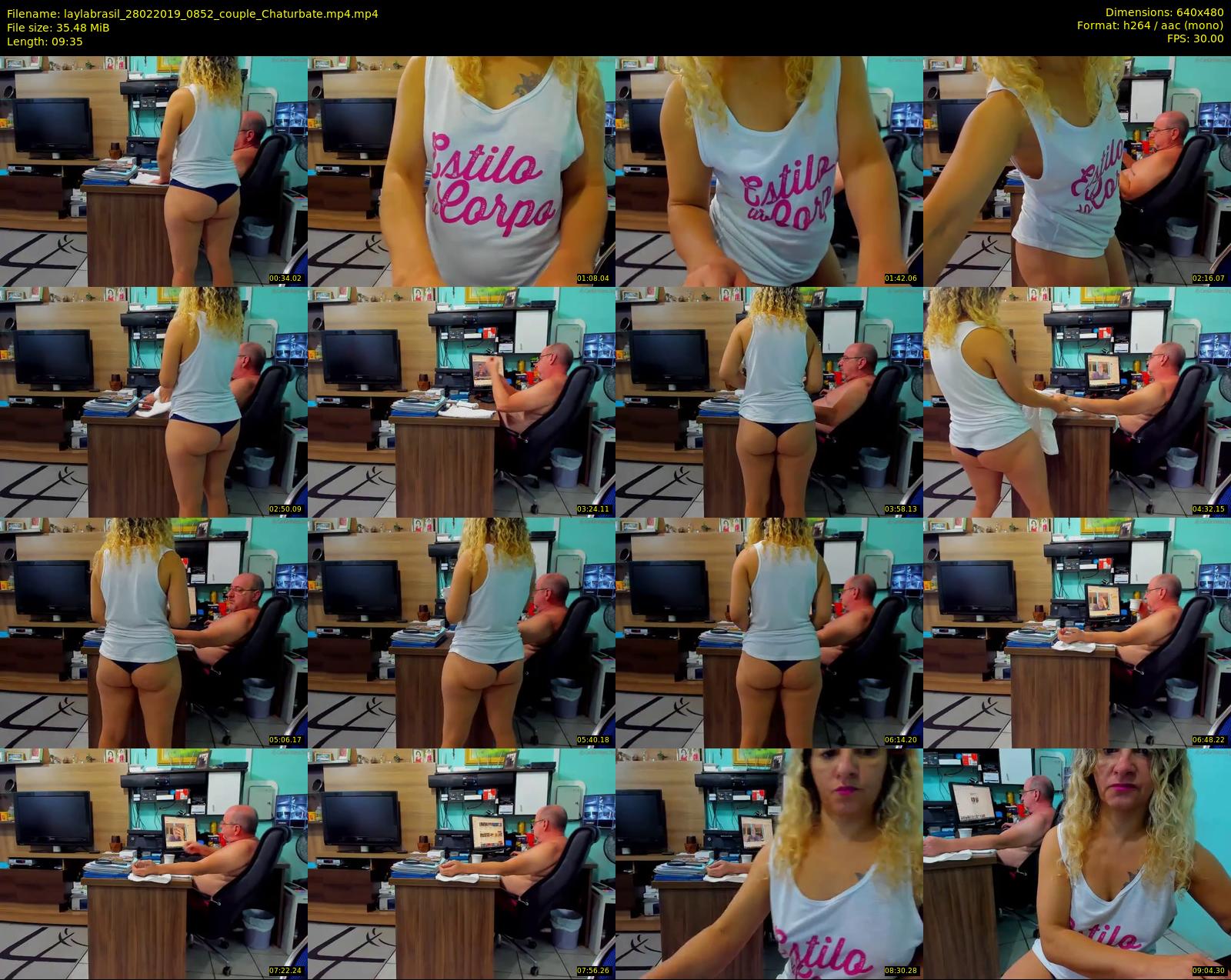 laylabrasil — 10 minute Chaturbate female cam show recording, 480p, Feb 28, 2019