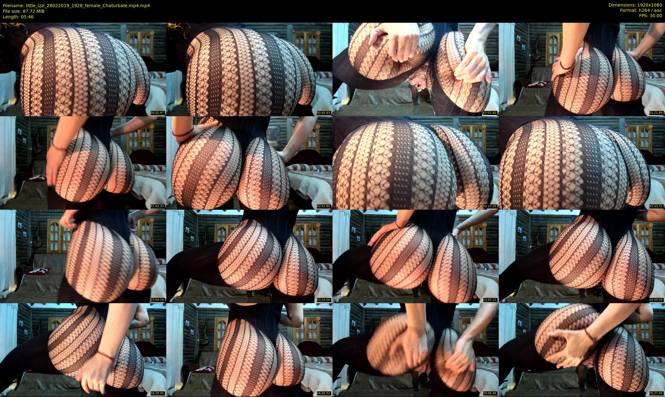 little_izzi — 6 minute Chaturbate female cam show recording, 1080p, Feb 28, 2019