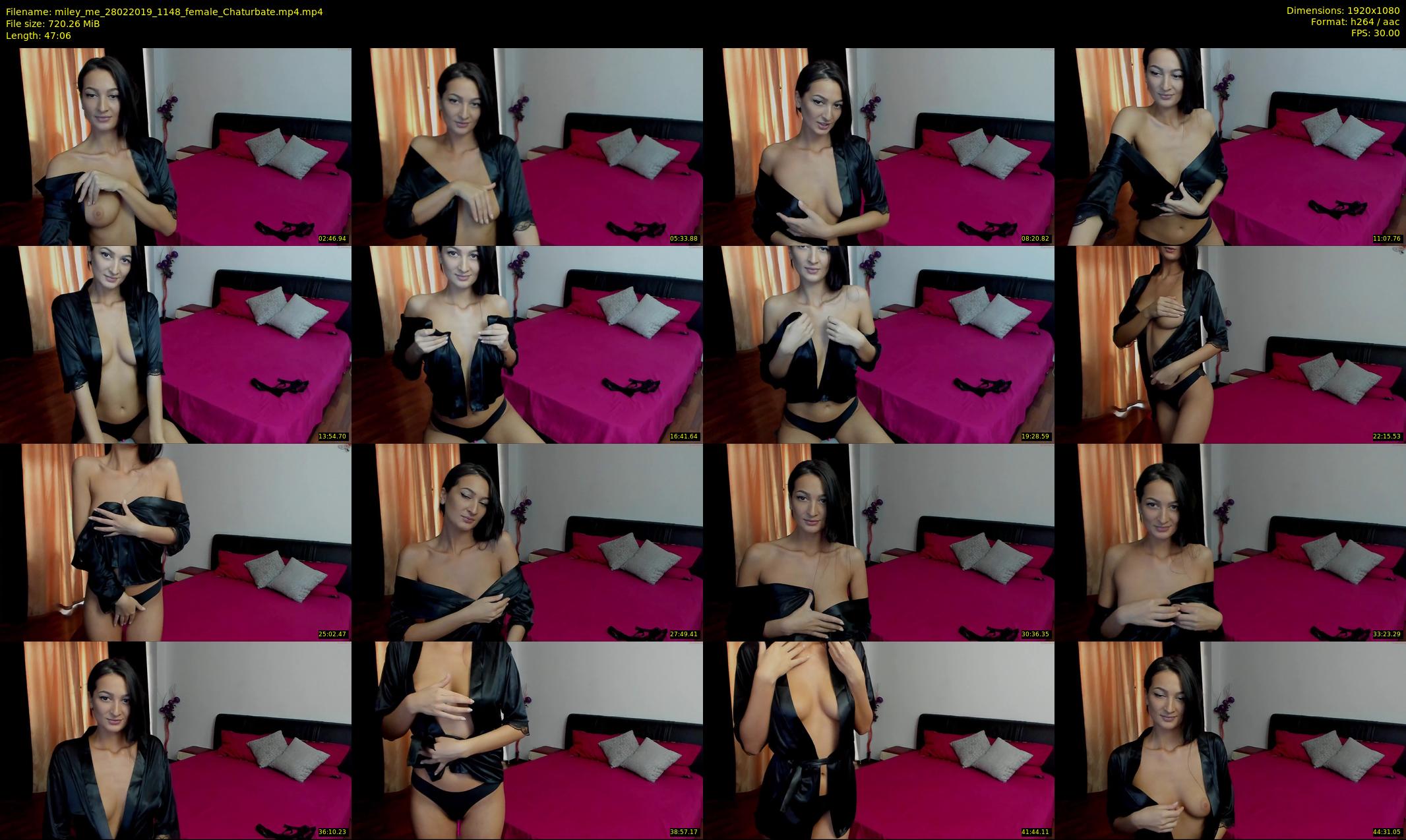 miley_me — 48 minute Chaturbate female cam show recording, 1080p, Feb 28, 2019