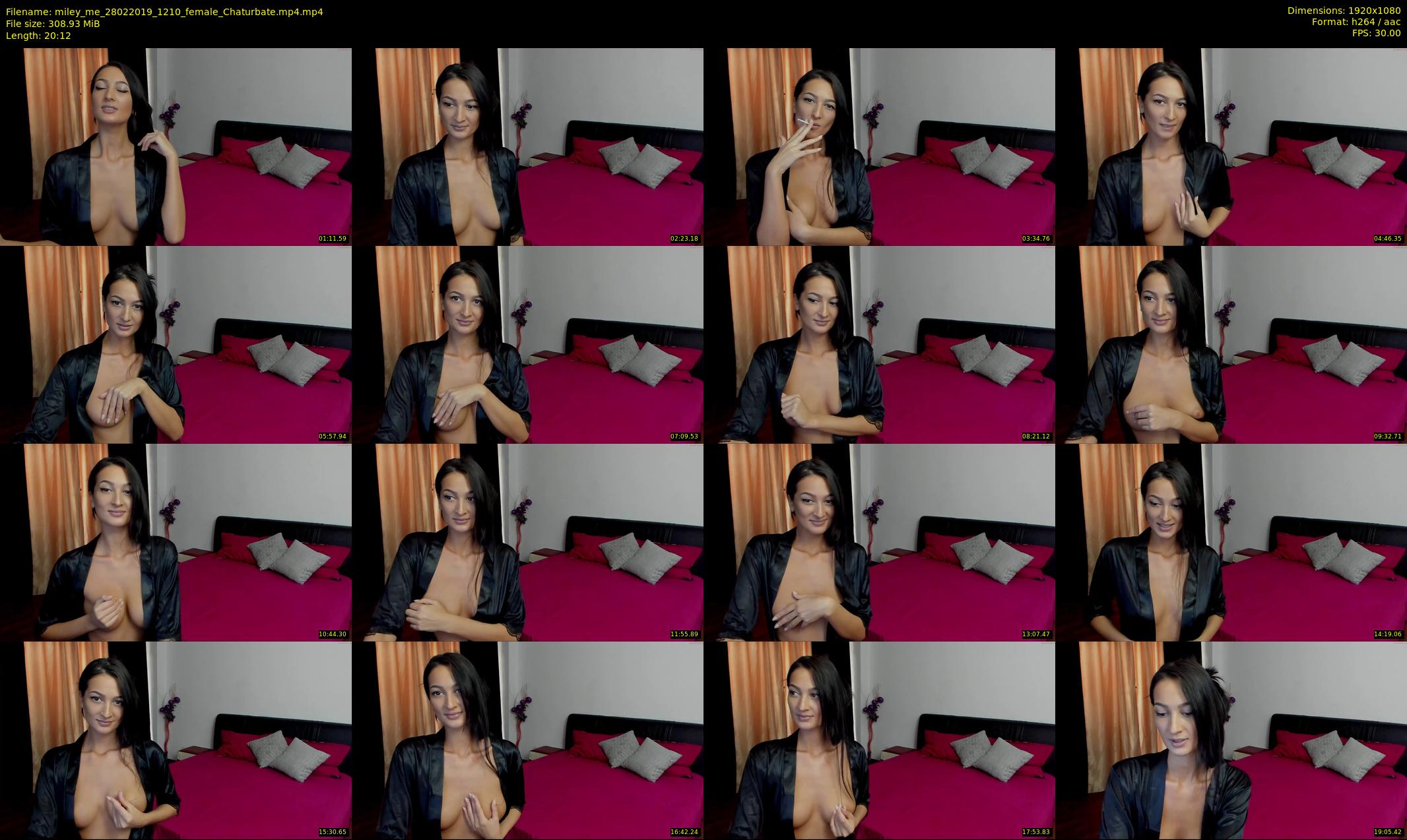 miley_me — 21 minute Chaturbate female cam show recording, 1080p, Feb 28, 2019