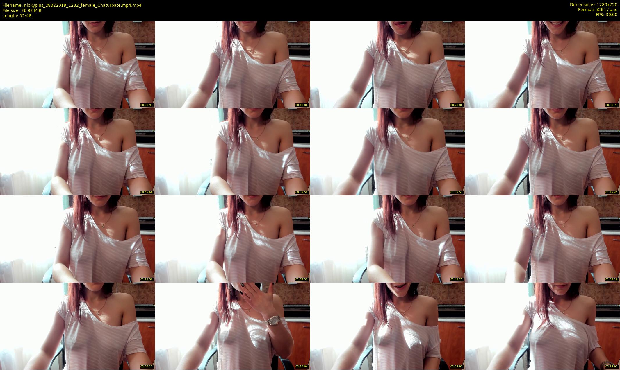 nickyplus — 3 minute Chaturbate couple cam show recording, 720p, Feb 28, 2019