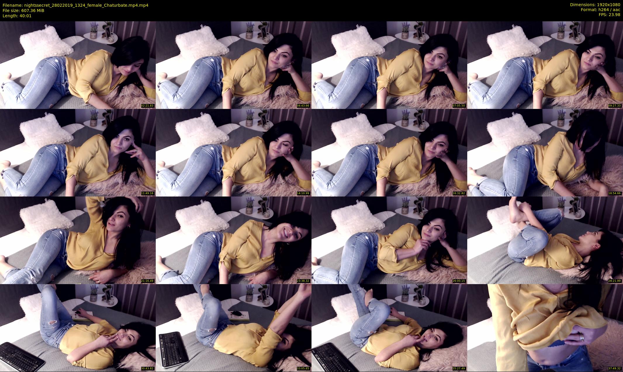 nightssecret — 41 minute Chaturbate female cam show recording, 1080p, Feb 28, 2019