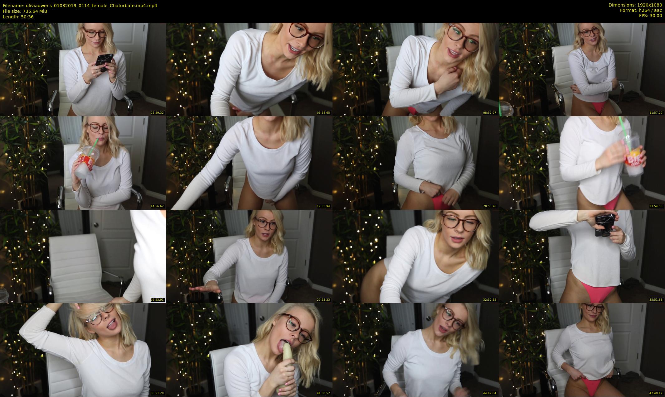 oliviaowens — 51 minute Chaturbate female cam show recording, 1080p, Mar 1, 2019