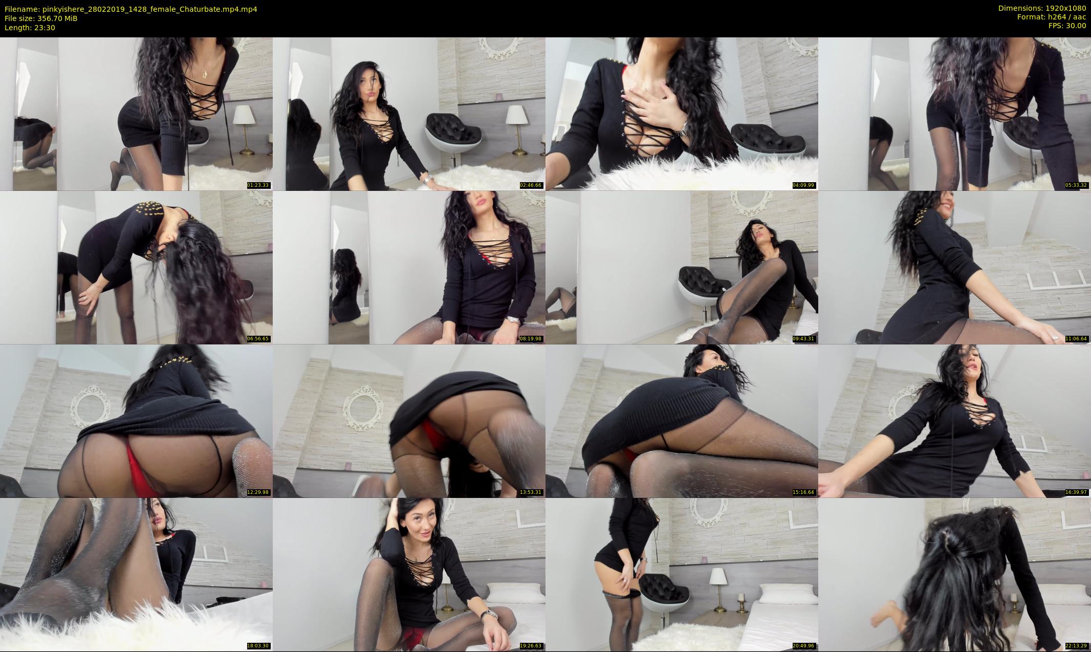 pinkyishere — 24 minute Chaturbate female cam show recording, 1080p, Feb 28, 2019