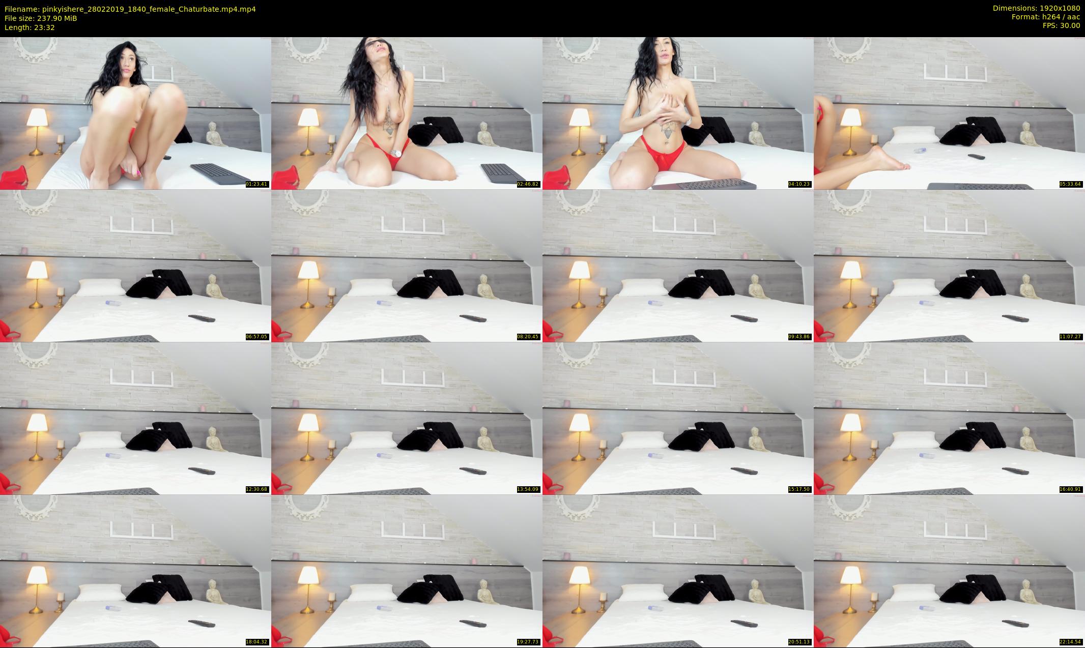 pinkyishere — 24 minute Chaturbate female cam show recording, 1080p, Feb 28, 2019
