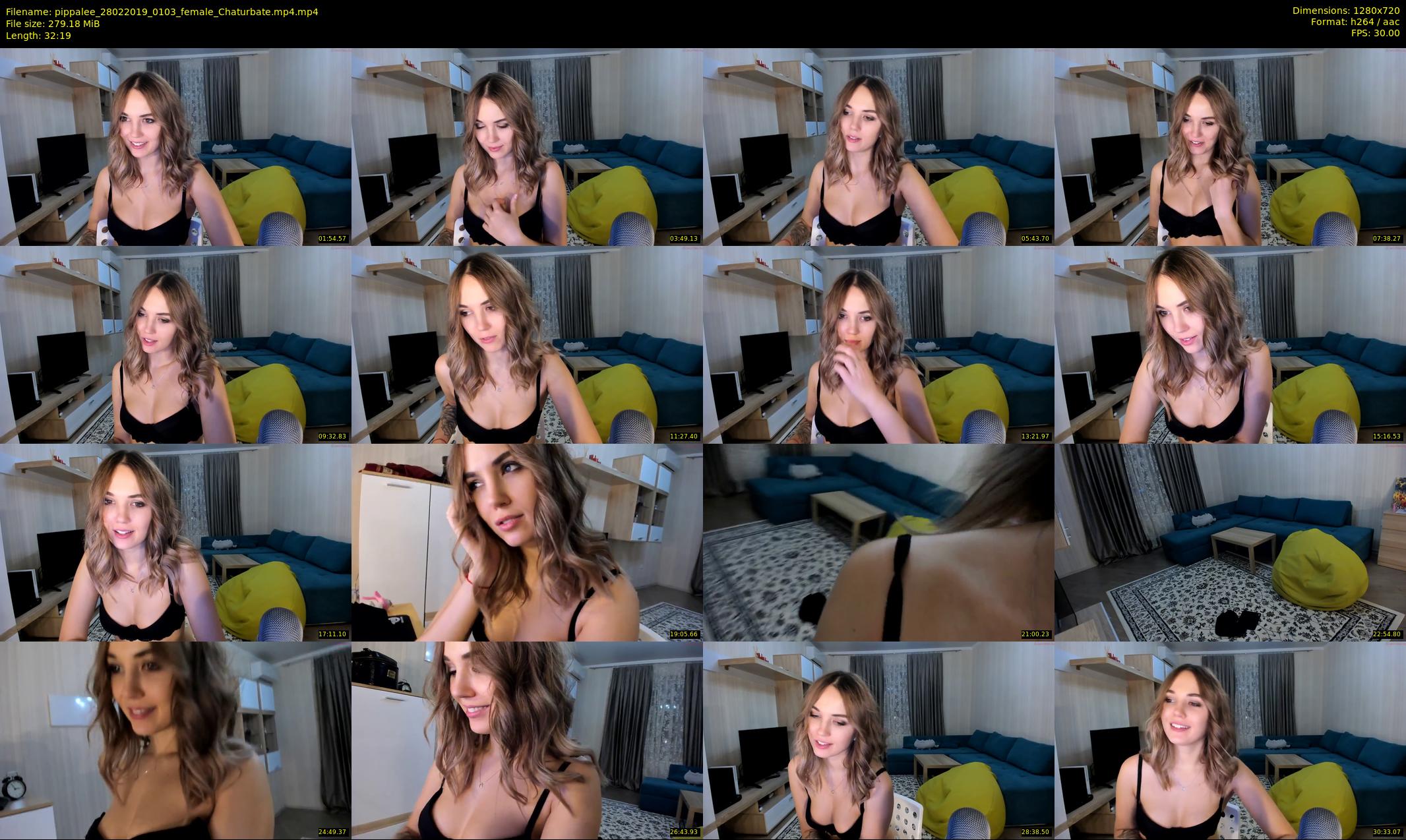 pippalee — 33 minute Chaturbate female cam show recording, 720p, Feb 28, 2019