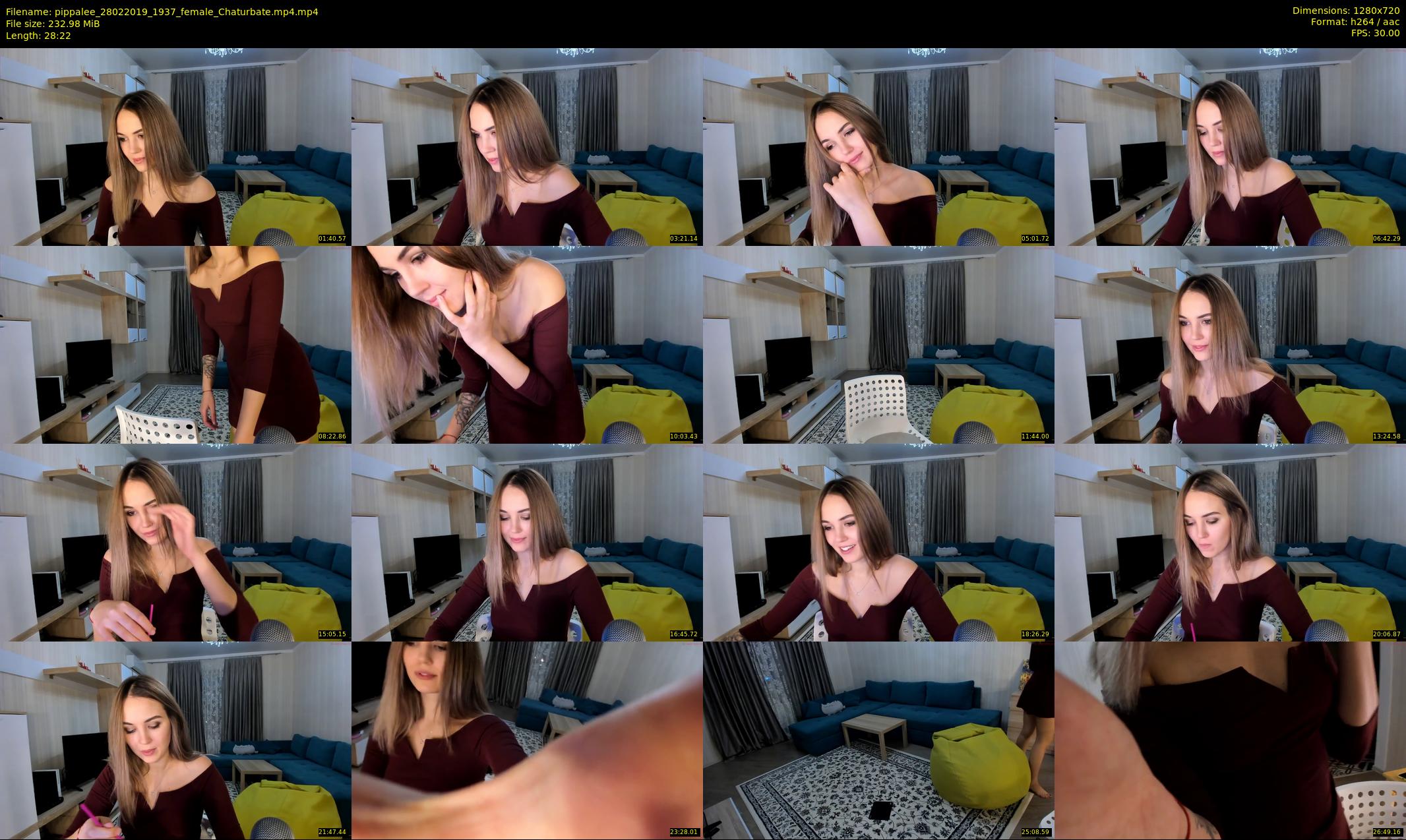 pippalee — 29 minute Chaturbate female cam show recording, 720p, Feb 28, 2019