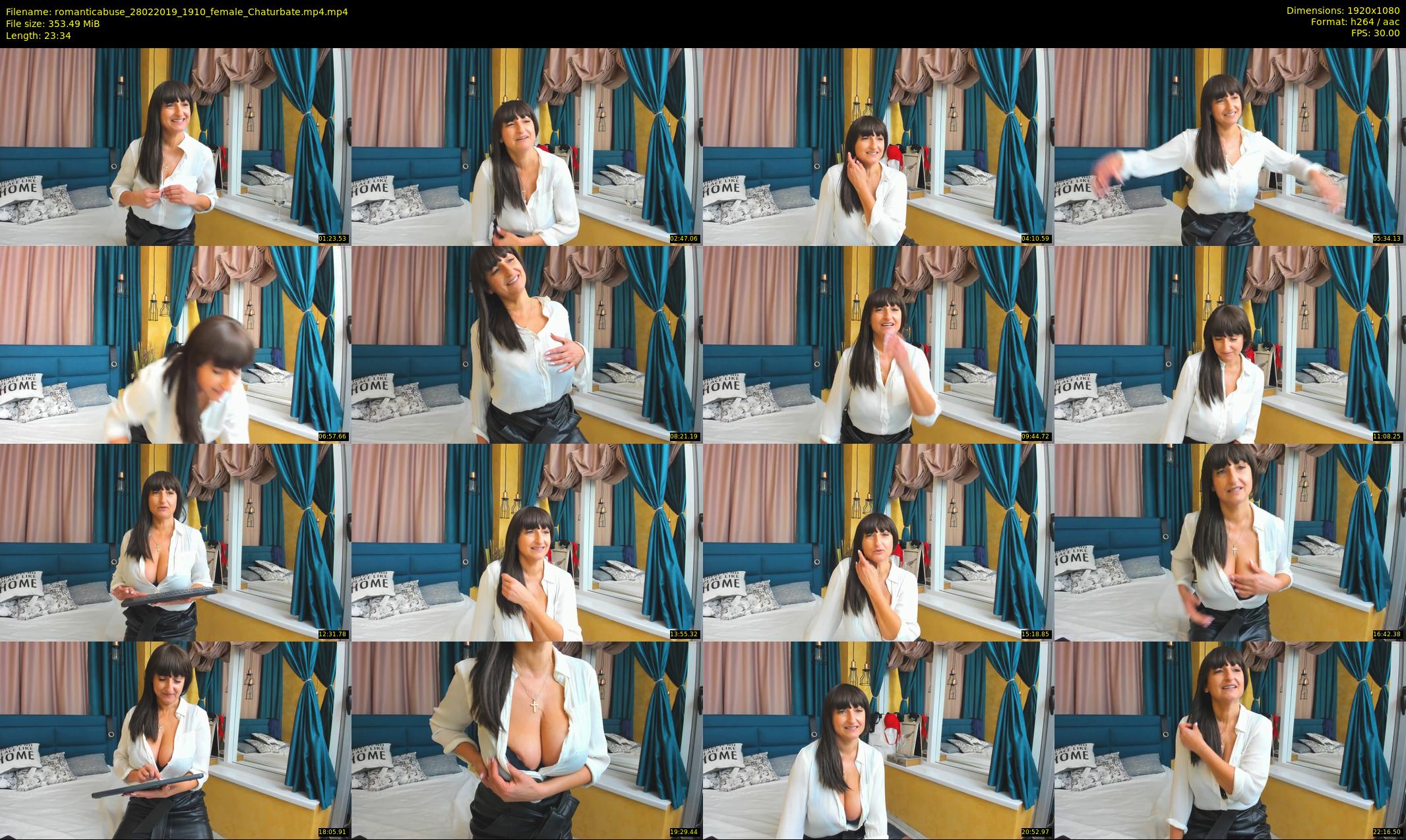 romanticabuse — 24 minute Chaturbate female cam show recording, 1080p, Feb 28, 2019