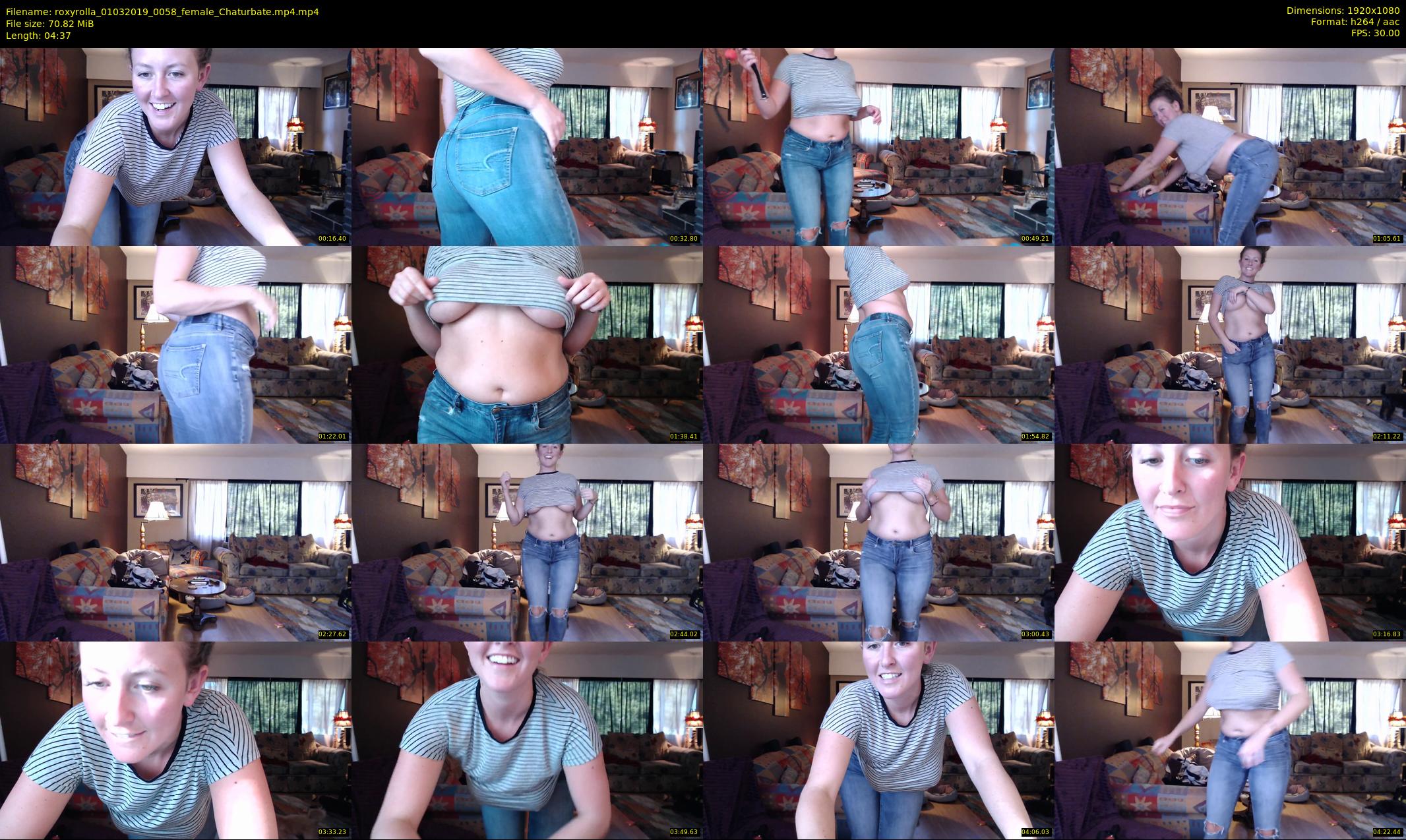 roxyrolla — 5 minute Chaturbate female cam show recording, 1080p, Mar 1, 2019