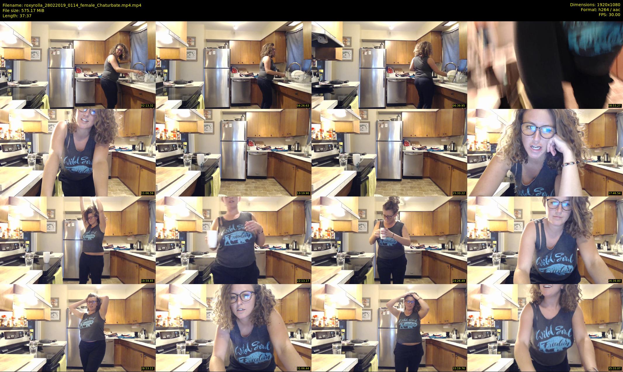 roxyrolla — 38 minute Chaturbate female cam show recording, 1080p, Feb 28, 2019