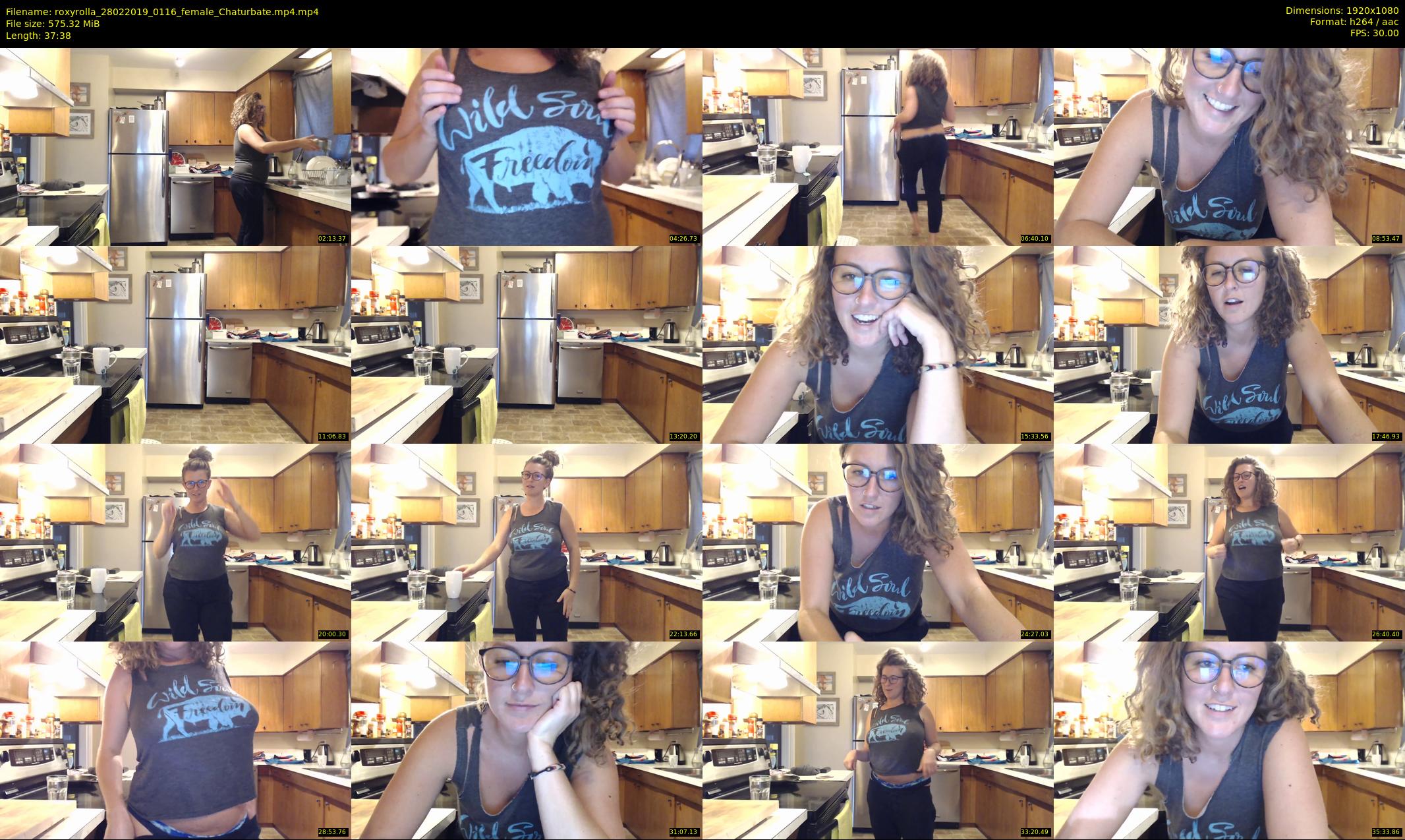 roxyrolla — 38 minute Chaturbate female cam show recording, 1080p, Feb 28, 2019