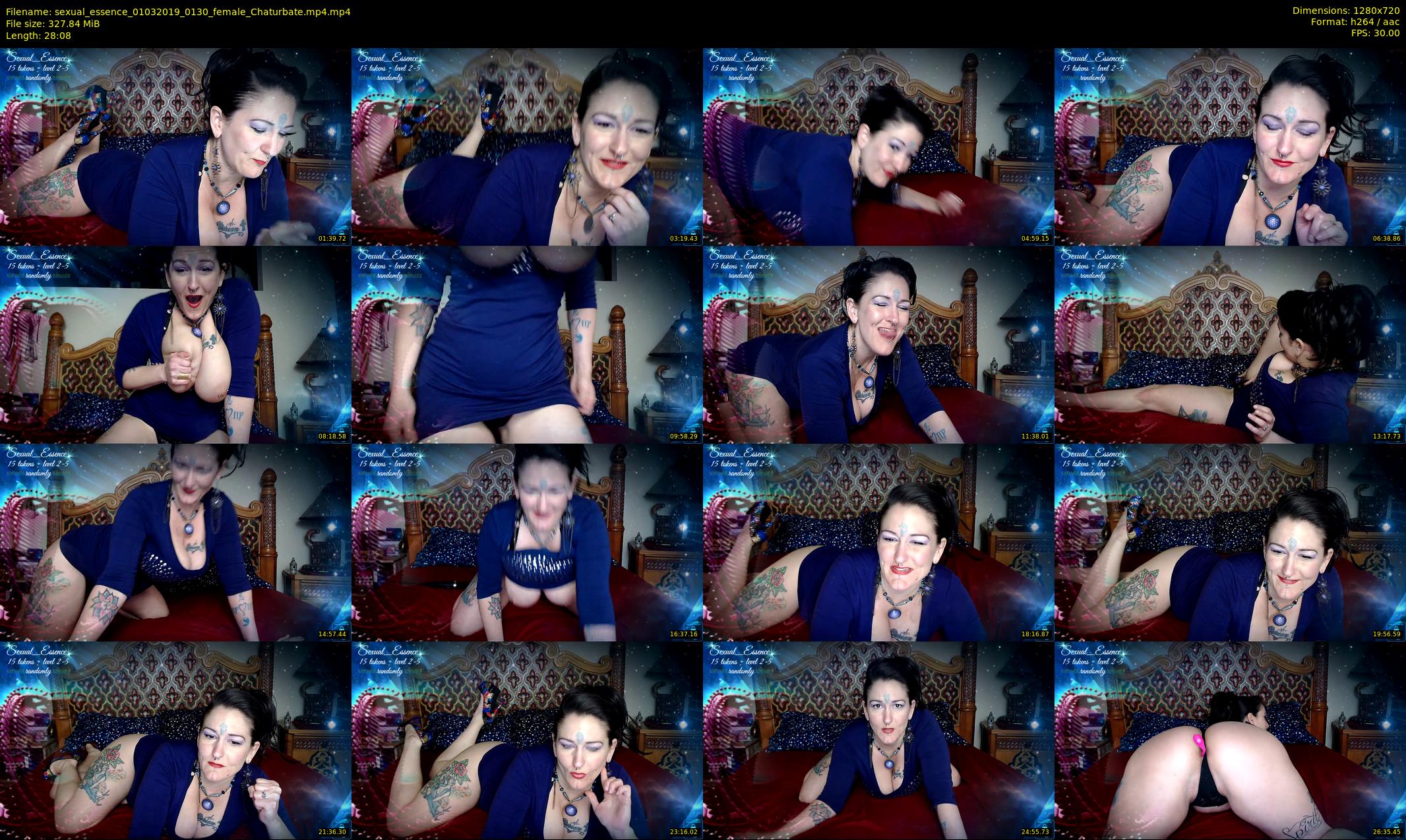 sexual_essence — 29 minute Chaturbate female cam show recording, 720p, Mar 1, 2019