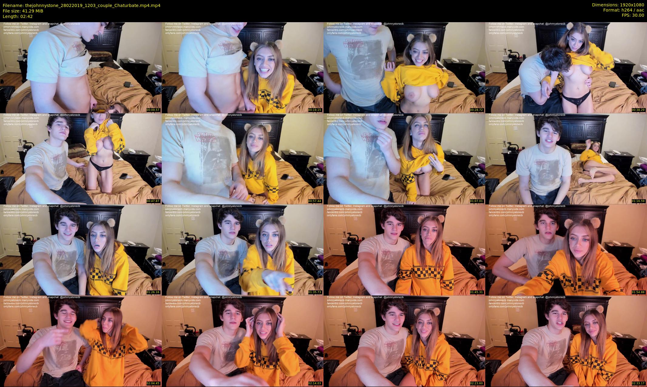 thejohnnystone — 3 minute Chaturbate male cam show recording, 1080p, Feb 28, 2019