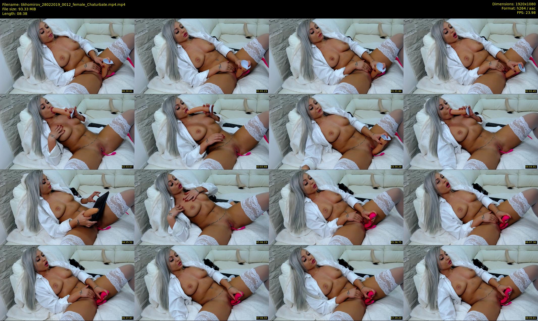 tikhomirov — 9 minute Chaturbate female cam show recording, 1080p, Feb 28, 2019