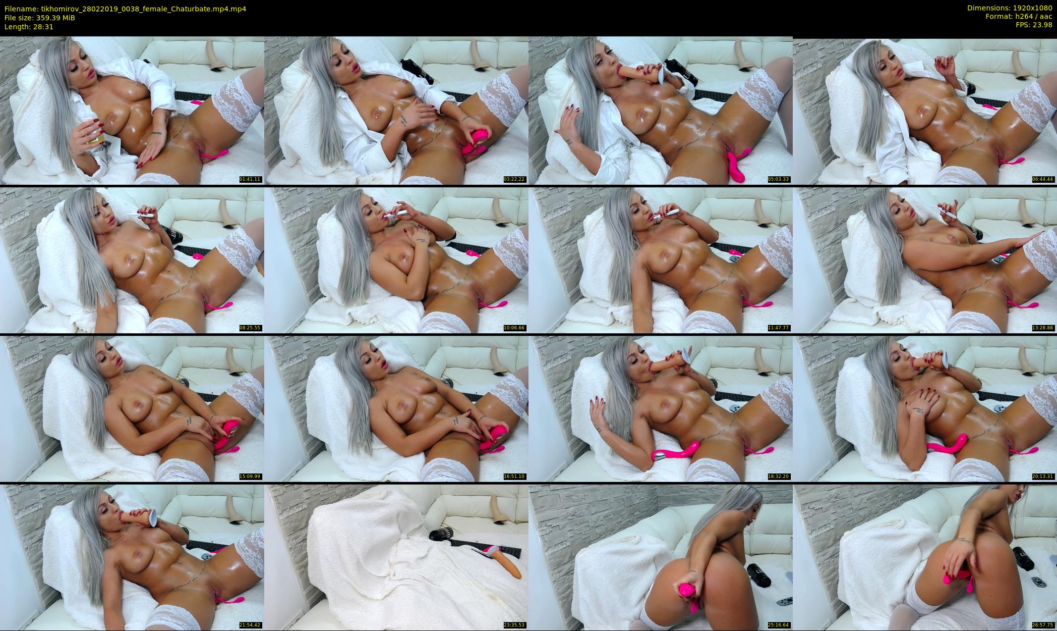 tikhomirov — 29 minute Chaturbate female cam show recording, 1080p, Feb 28, 2019