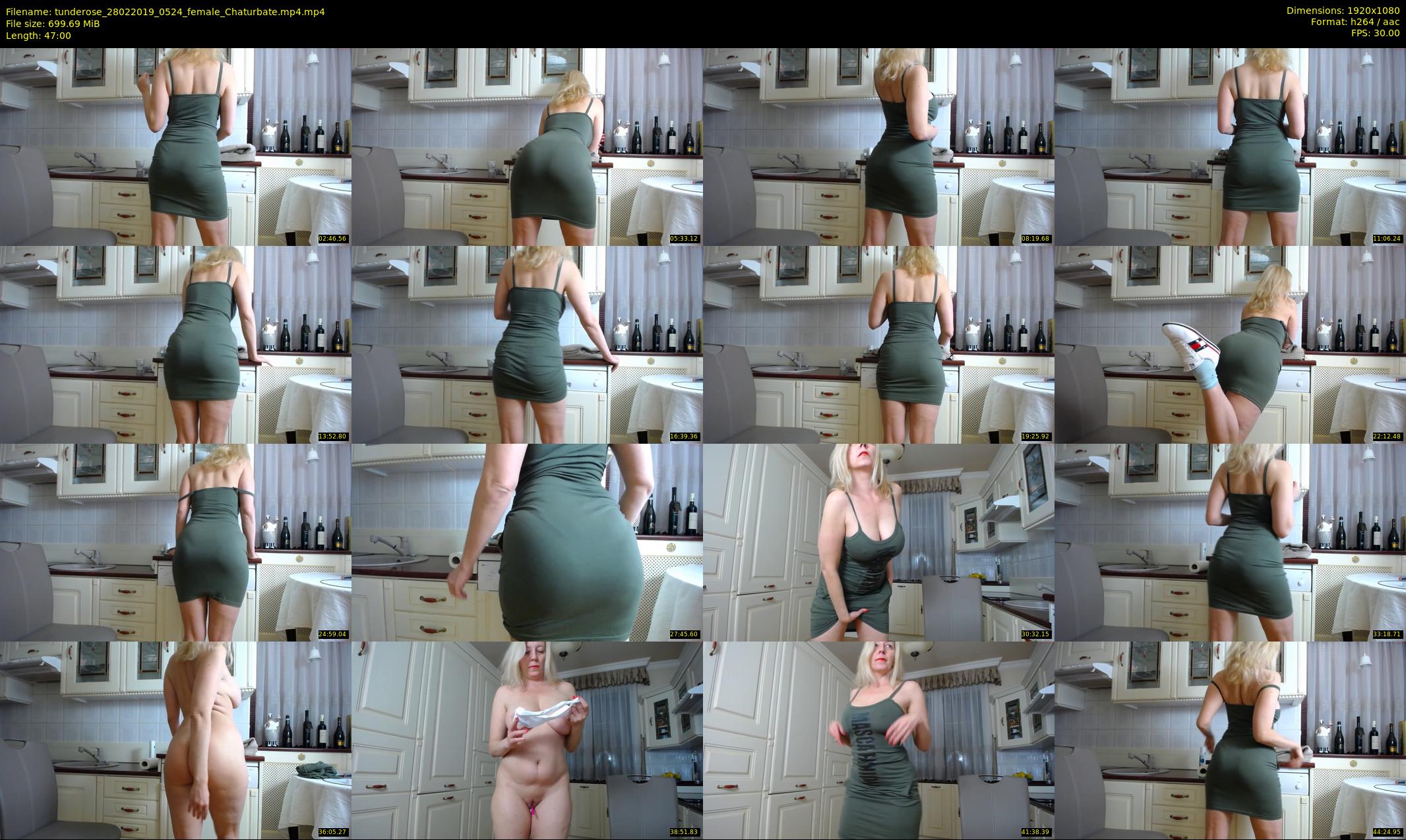 tunderose — 47 minute Chaturbate female cam show recording, 1080p, Feb 28, 2019