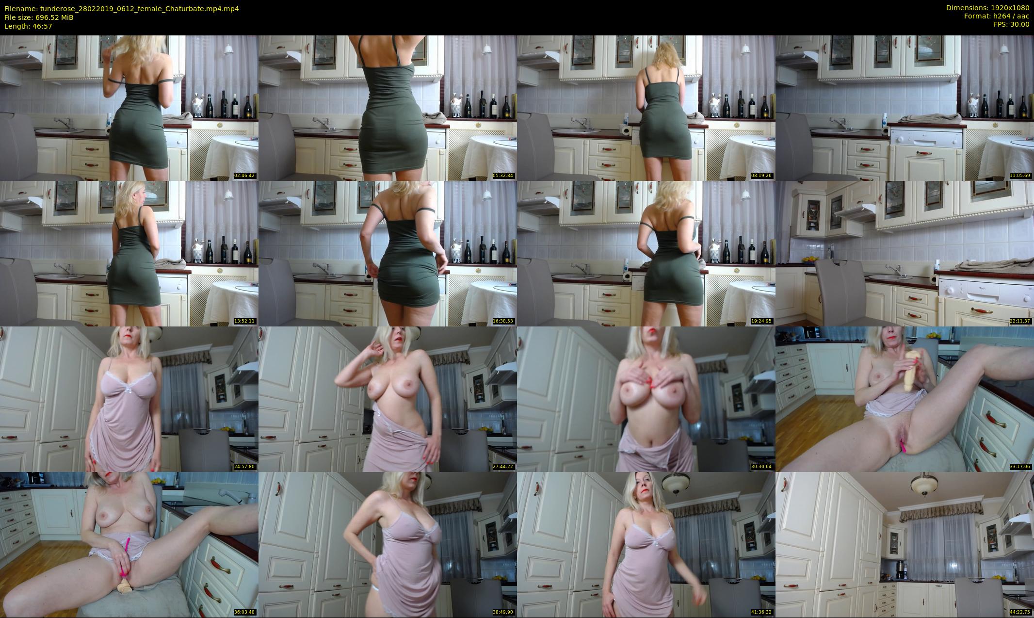tunderose — 47 minute Chaturbate female cam show recording, 1080p, Feb 28, 2019