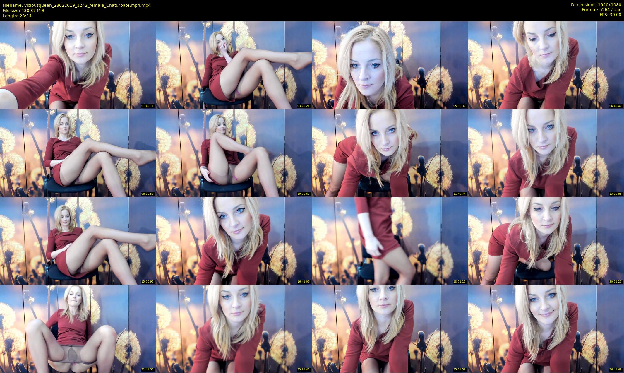 viciousqueen — 29 minute Chaturbate female cam show recording, 1080p, Feb 28, 2019
