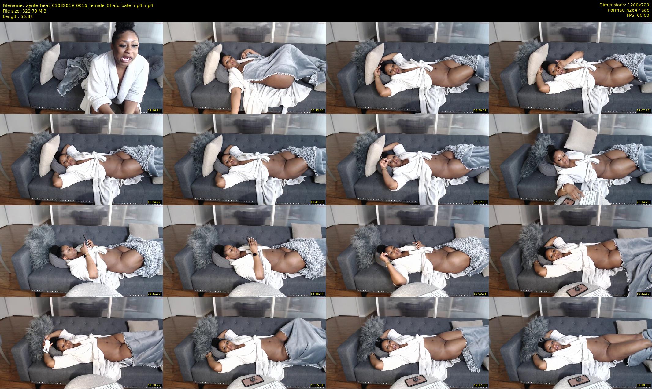wynterheat — 56 minute Chaturbate female cam show recording, 720p, Mar 1, 2019