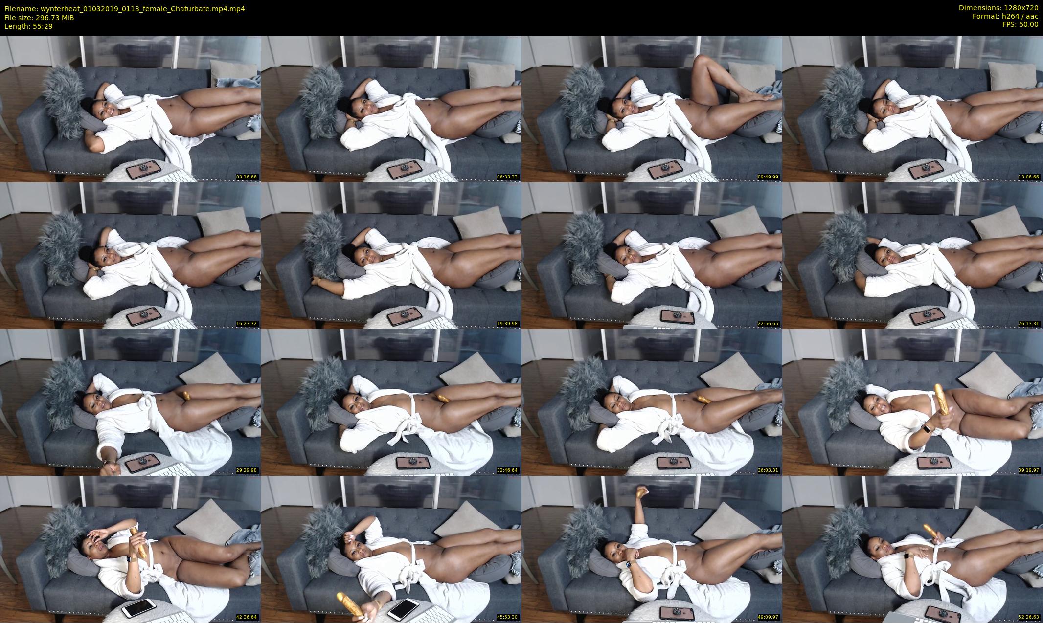 wynterheat — 56 minute Chaturbate female cam show recording, 720p, Mar 1, 2019