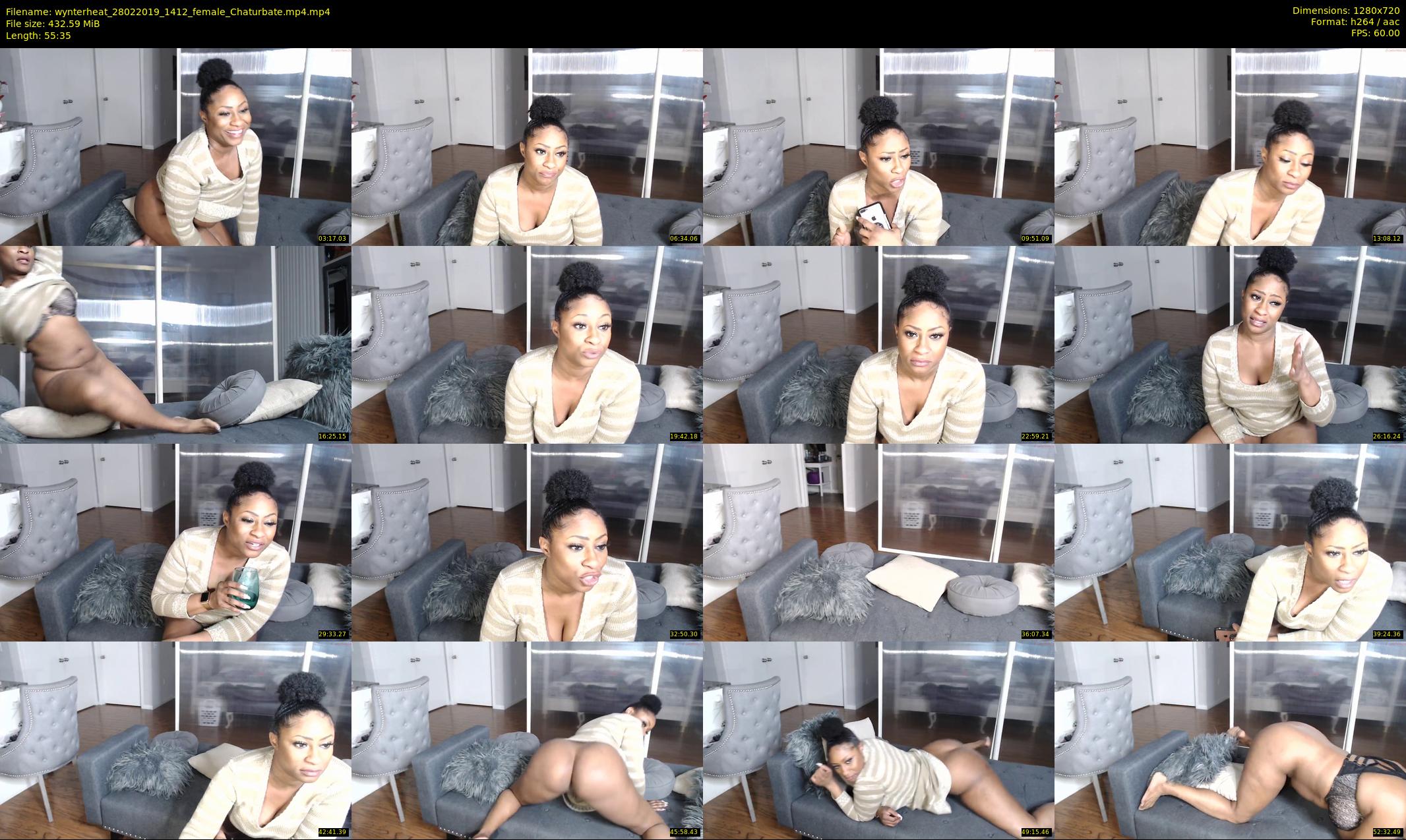 wynterheat — 56 minute Chaturbate female cam show recording, 720p, Feb 28, 2019