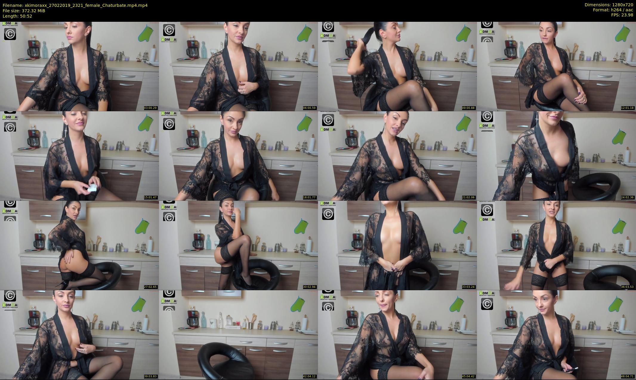 xkimoraxx — 51 minute Chaturbate female cam show recording, 720p, Feb 27, 2019