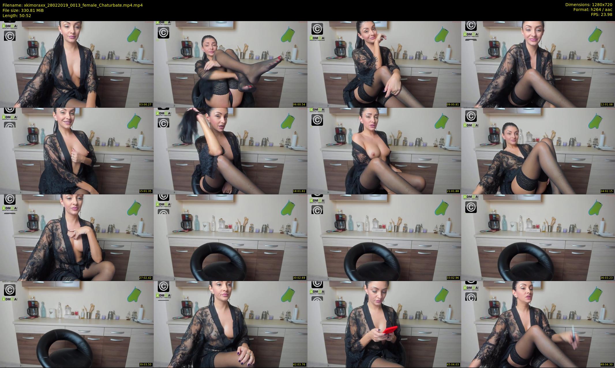 xkimoraxx — 51 minute Chaturbate female cam show recording, 720p, Feb 28, 2019