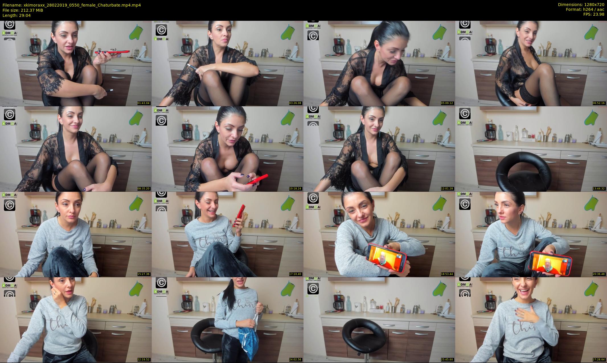 xkimoraxx — 30 minute Chaturbate female cam show recording, 720p, Feb 28, 2019