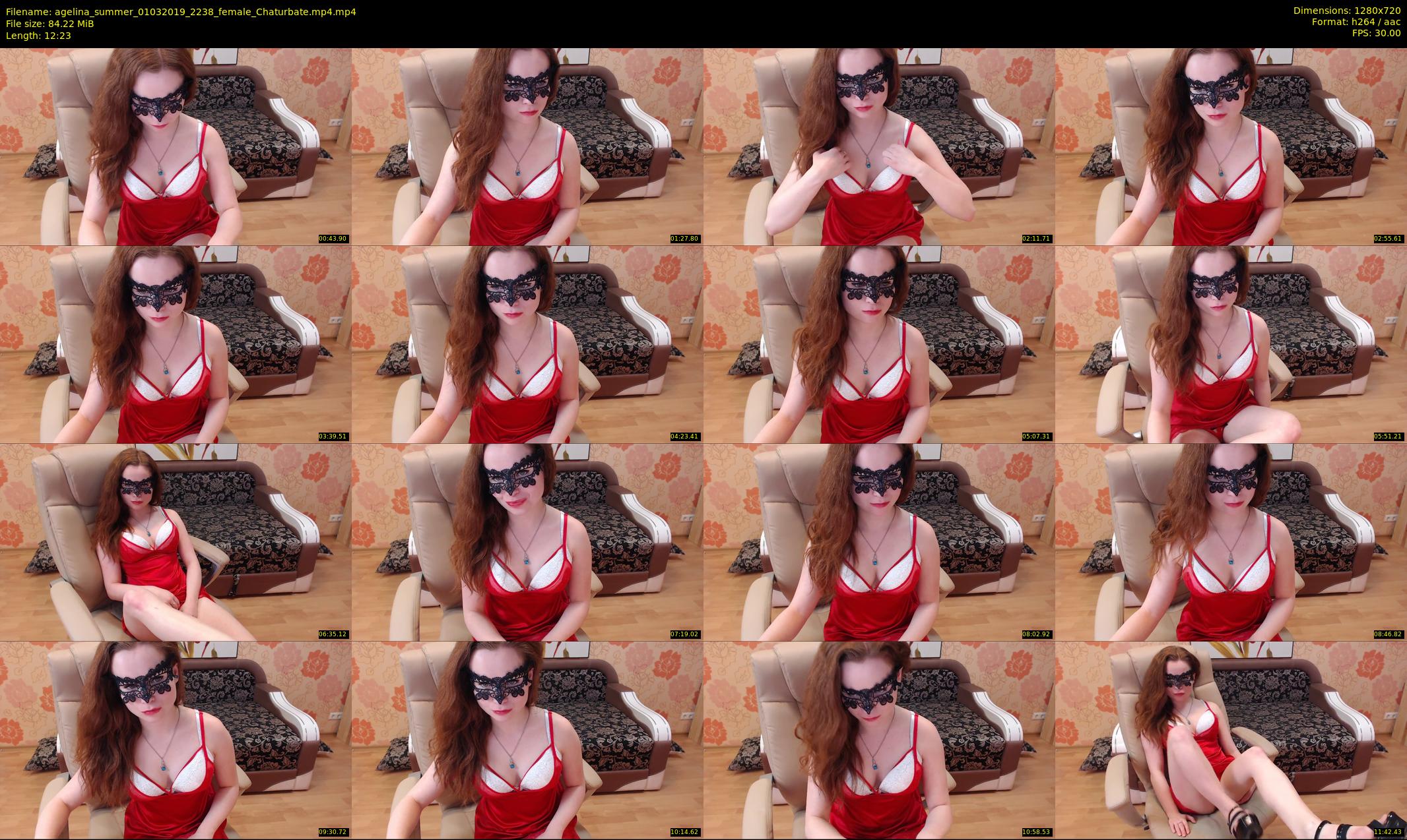 agelina_summer — 13 minute Chaturbate female cam show recording, 720p, Mar 1, 2019