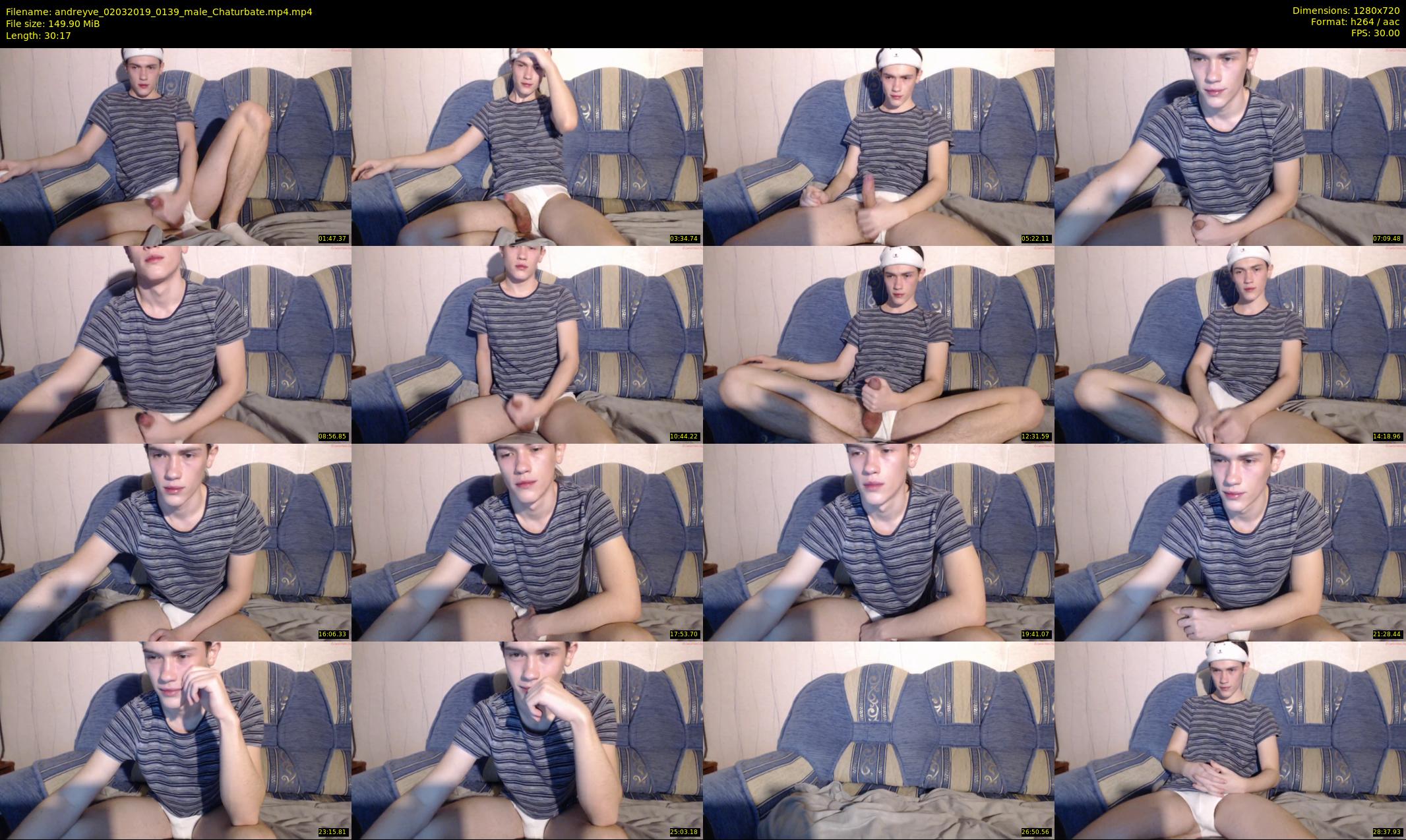 andreyve — 31 minute Chaturbate male cam show recording, 720p, Mar 2, 2019