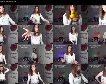 arielking69 — 15 minute Chaturbate female cam show recording, 4K, Mar 1, 2019