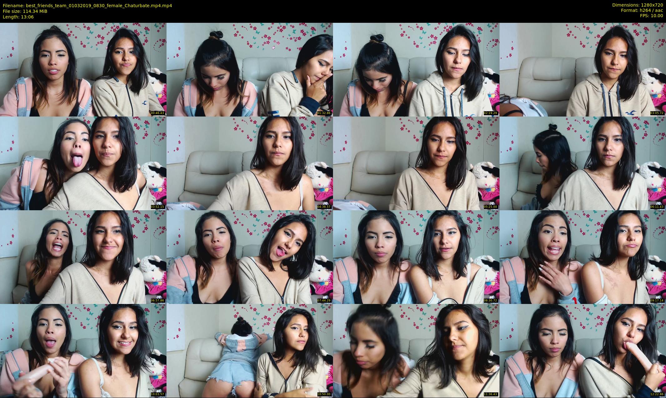 best_friends_team — 14 minute Chaturbate female cam show recording, 720p, Mar 1, 2019