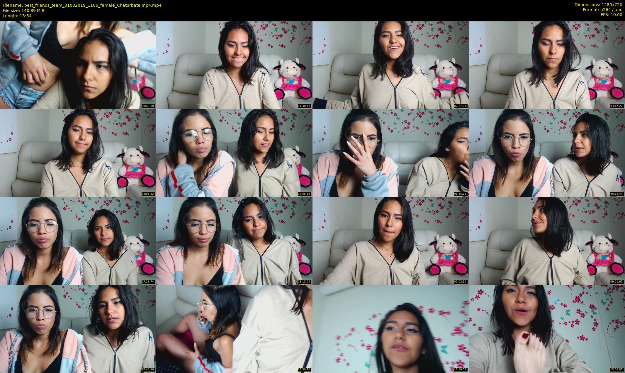 best_friends_team — 14 minute Chaturbate female cam show recording, 720p, Mar 1, 2019
