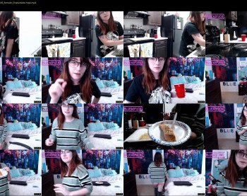 blueasfuck — 57 minute Chaturbate female cam show recording, 1080p, Mar 1, 2019