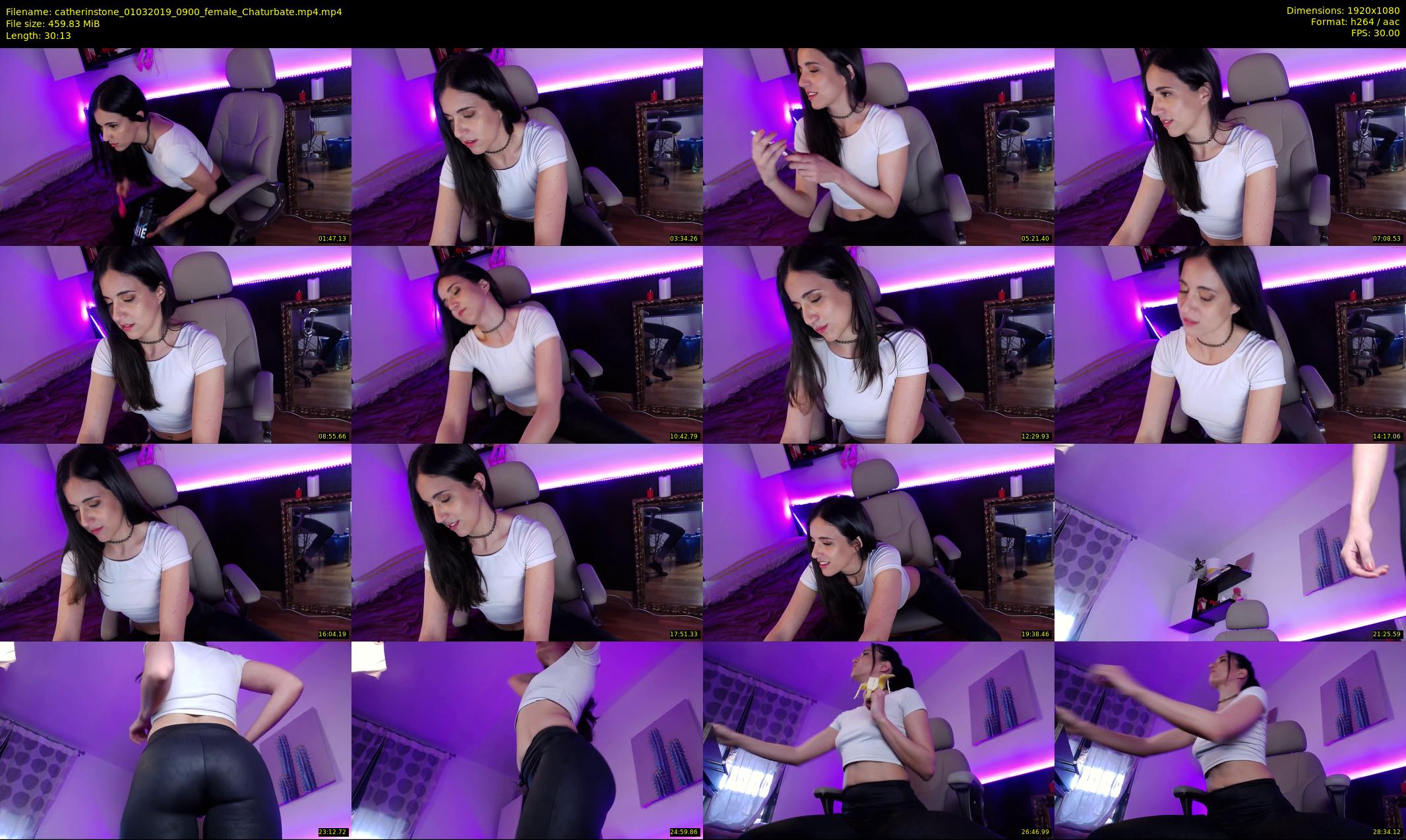 catherinstone — 31 minute Chaturbate female cam show recording, 1080p, Mar 1, 2019