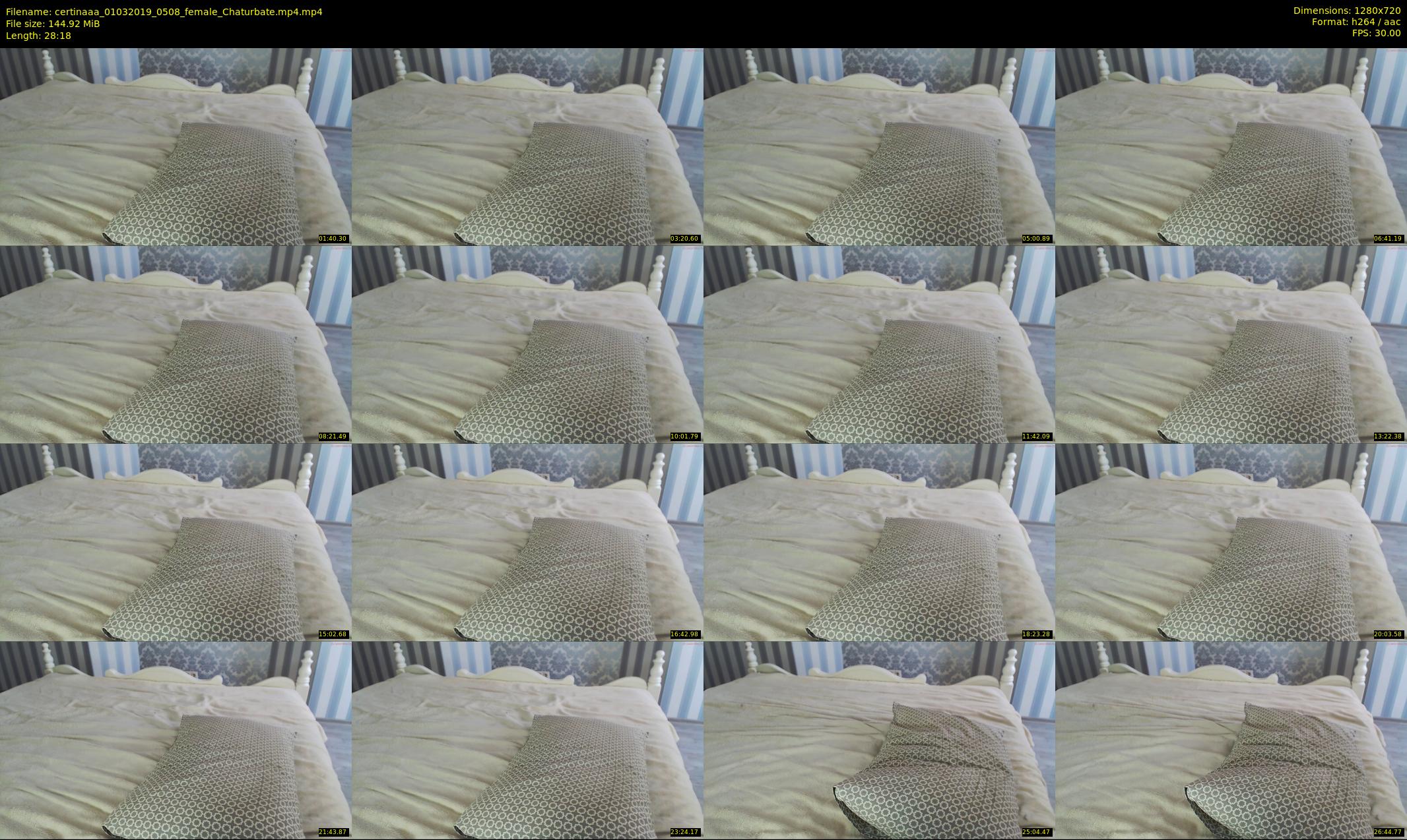 certinaaa — 29 minute Chaturbate female cam show recording, 720p, Mar 1, 2019