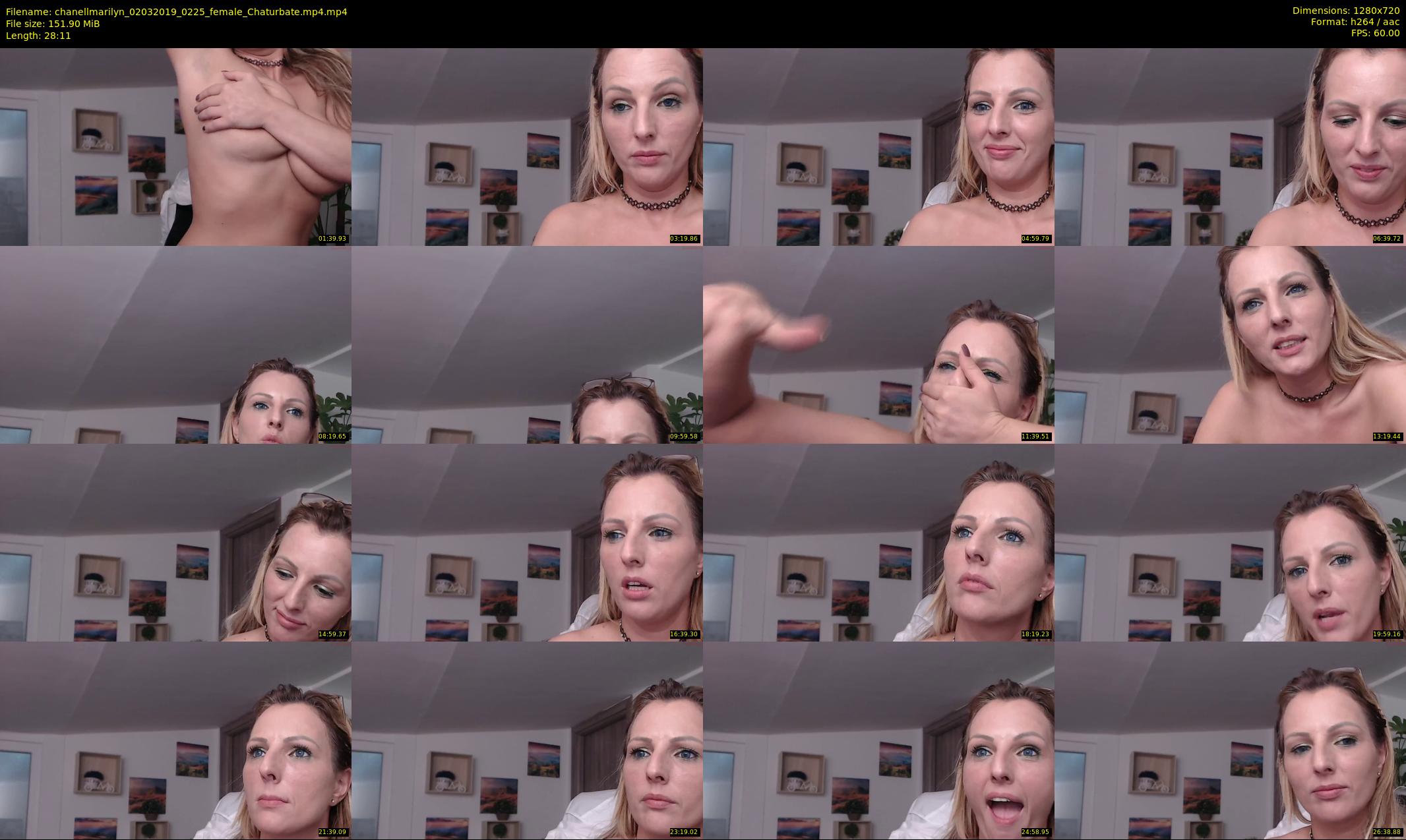 chanellmarilyn — 29 minute Chaturbate female cam show recording, 720p, Mar 2, 2019