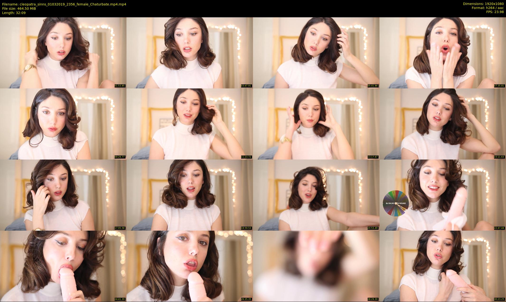 cleopatra_sinns — 33 minute Chaturbate female cam show recording, 1080p, Mar 1, 2019