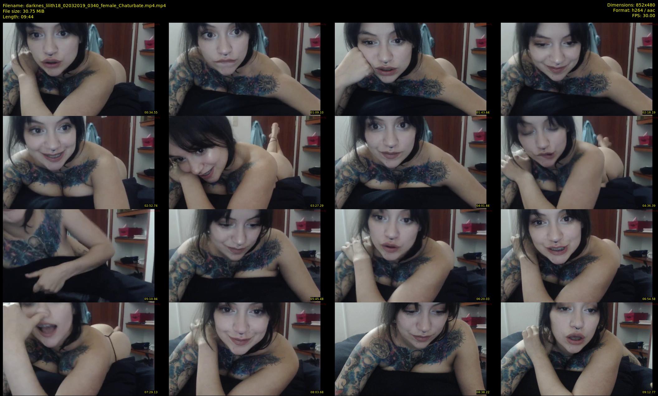 darknes_lilith18 — 10 minute Chaturbate female cam show recording, 480p, Mar 2, 2019