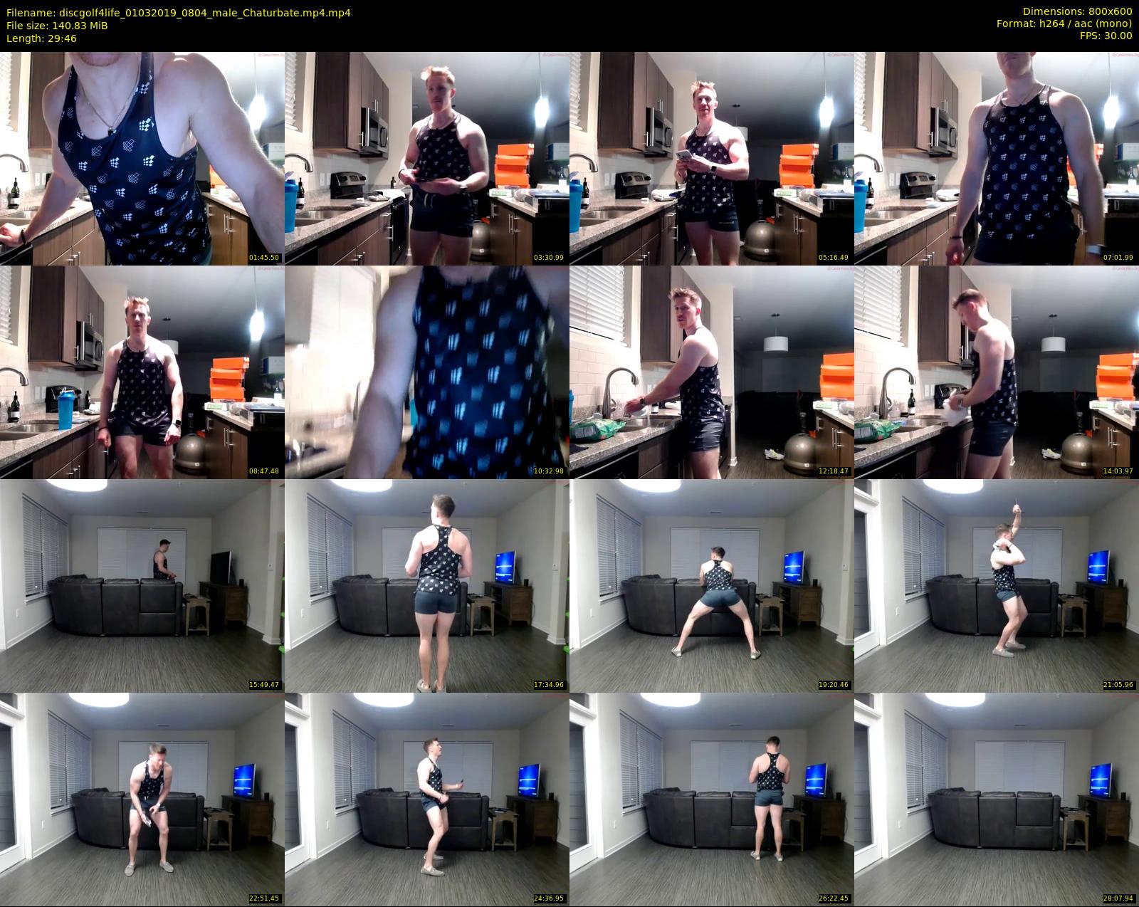 discgolf4life — 30 minute Chaturbate male cam show recording, 480p, Mar 1, 2019
