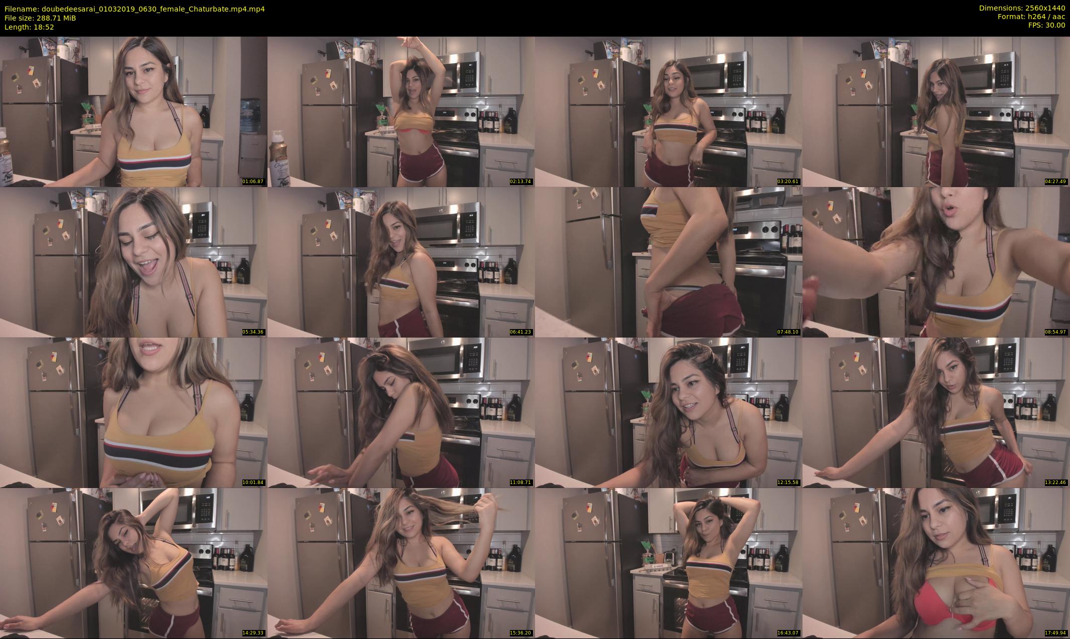 doubedeesarai — 19 minute Chaturbate female cam show recording, 1080p, Mar 1, 2019