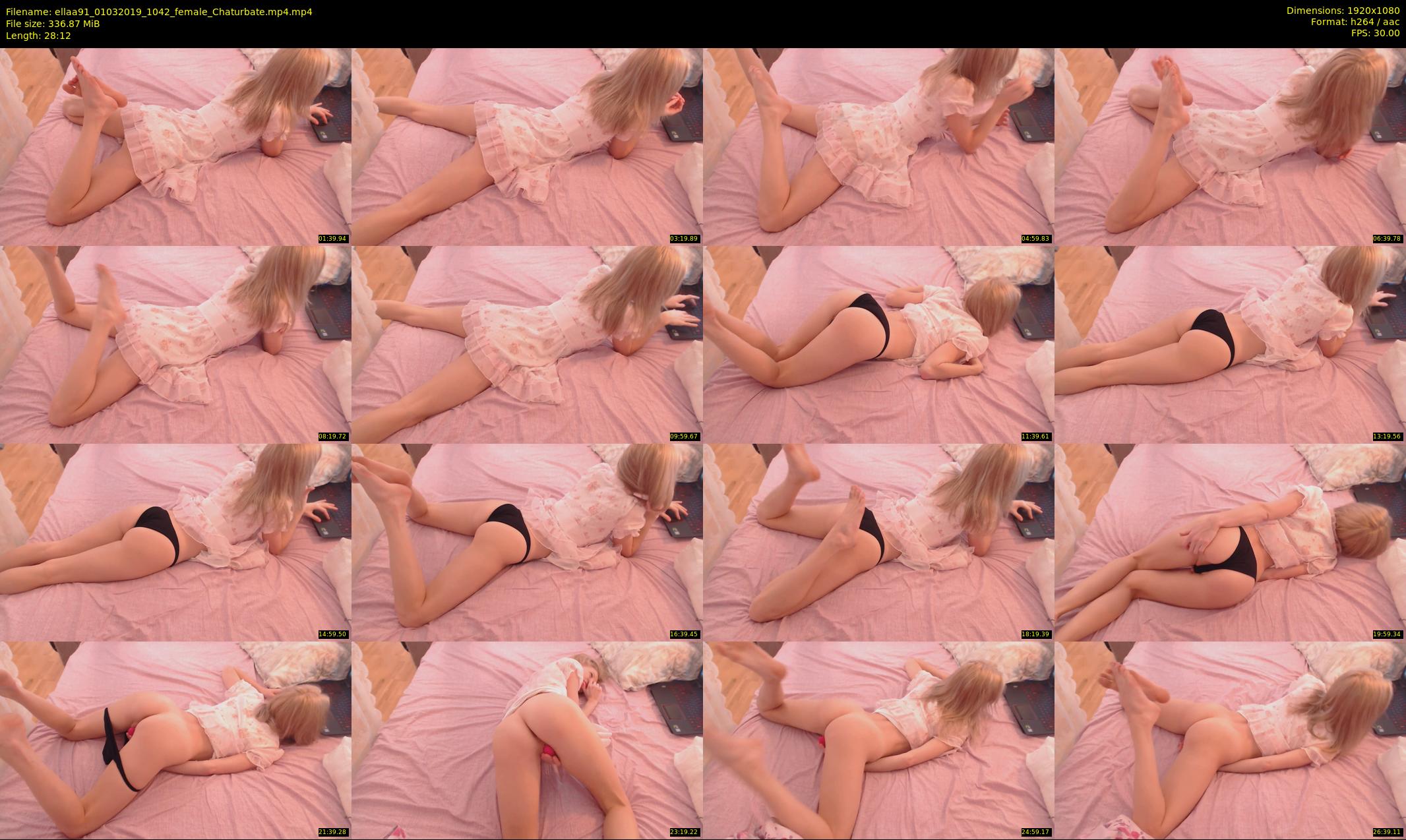 ellaa91 — 29 minute Chaturbate female cam show recording, 1080p, Mar 1, 2019