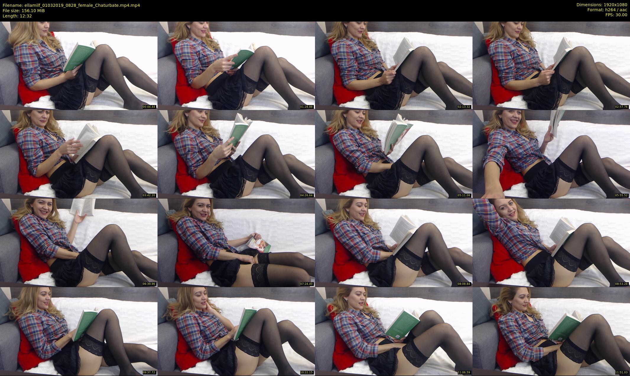 ellamilf — 13 minute Chaturbate female cam show recording, 1080p, Mar 1, 2019