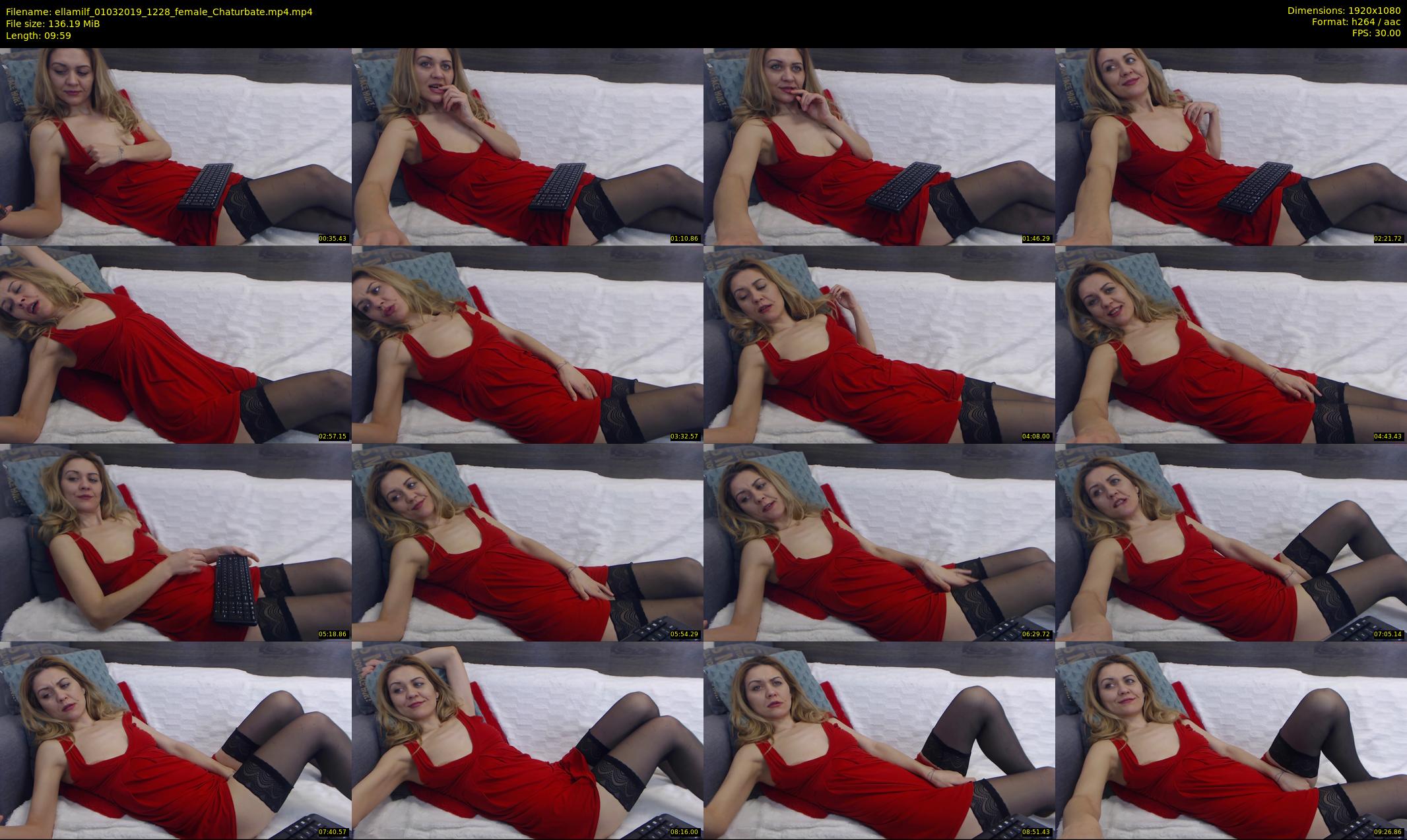 ellamilf — 10 minute Chaturbate female cam show recording, 1080p, Mar 1, 2019